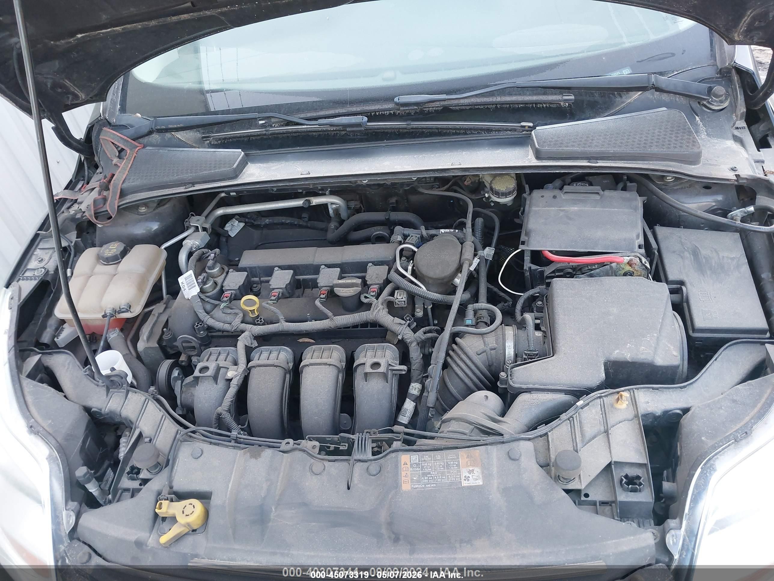 2014 Ford Focus Se Черный vin: 1FADP3F24EL268522