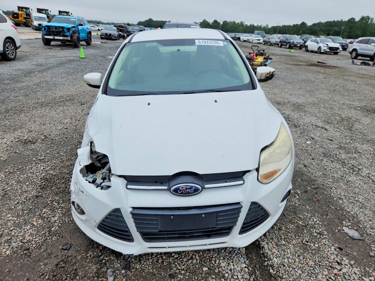 2014 Ford Focus Se White vin: 1FADP3F24EL297972