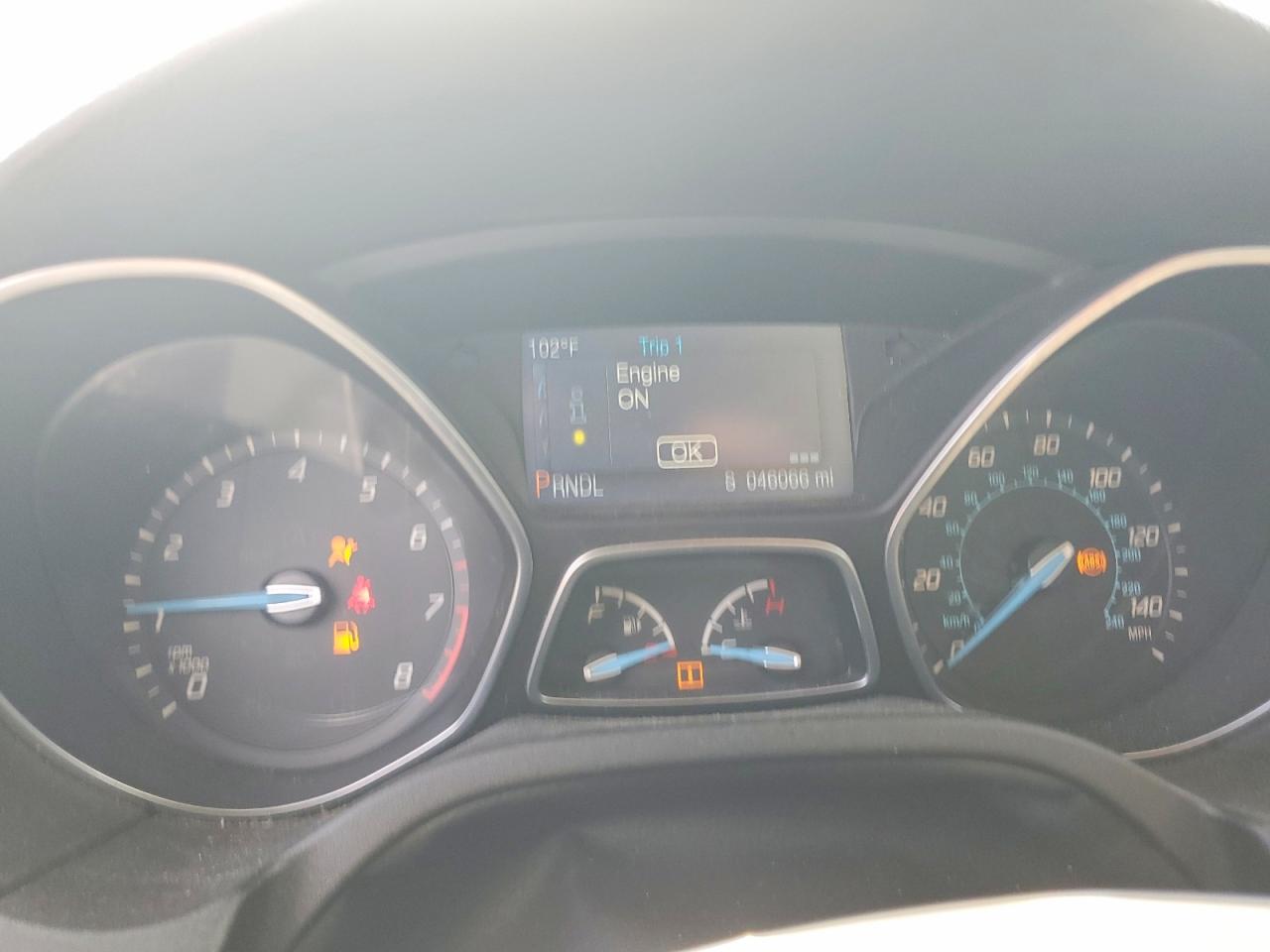 2014 Ford Focus Se Silver vin: 1FADP3F24EL351738