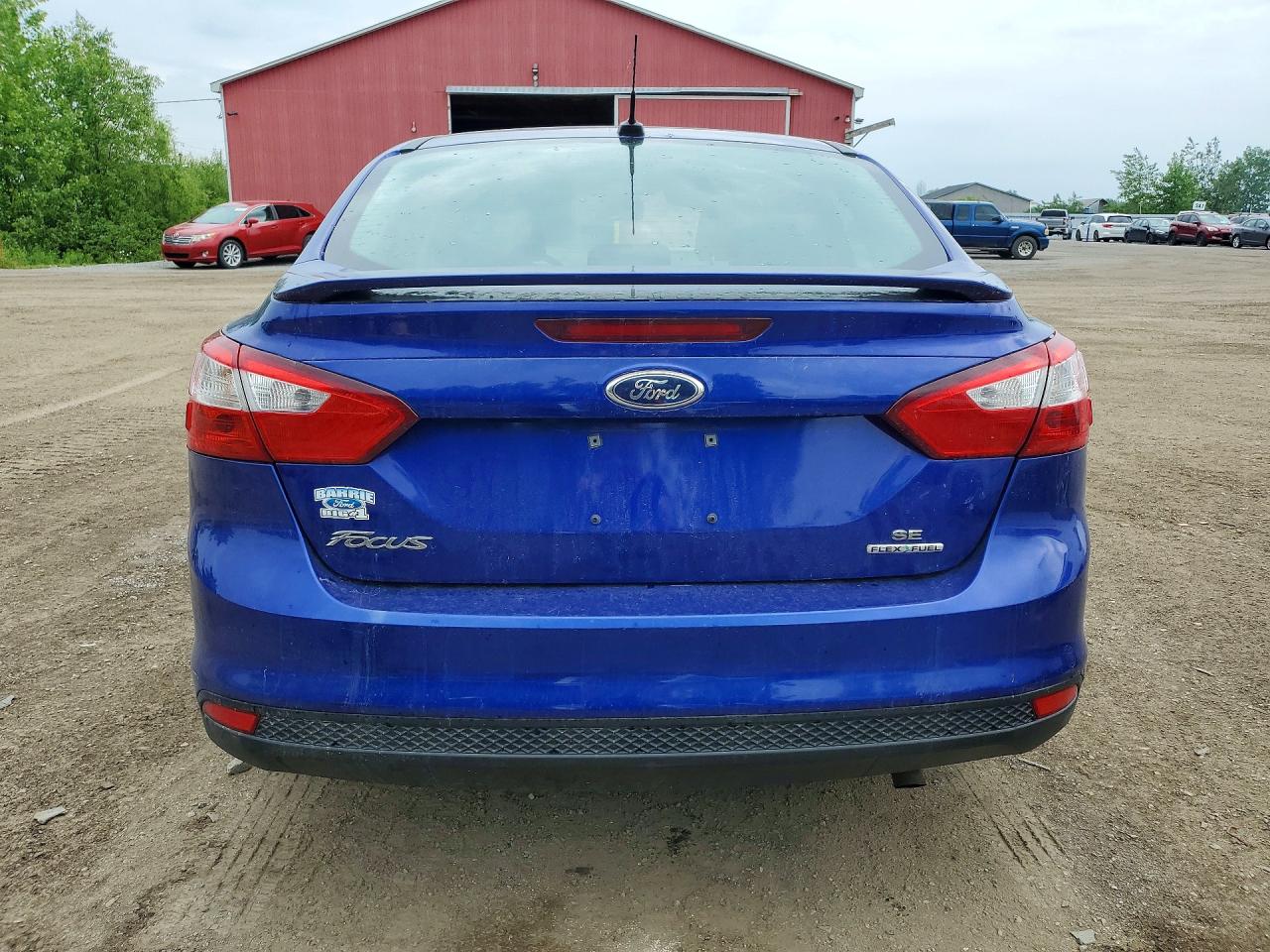2014 Ford Focus Se Blue vin: 1FADP3F24EL358463