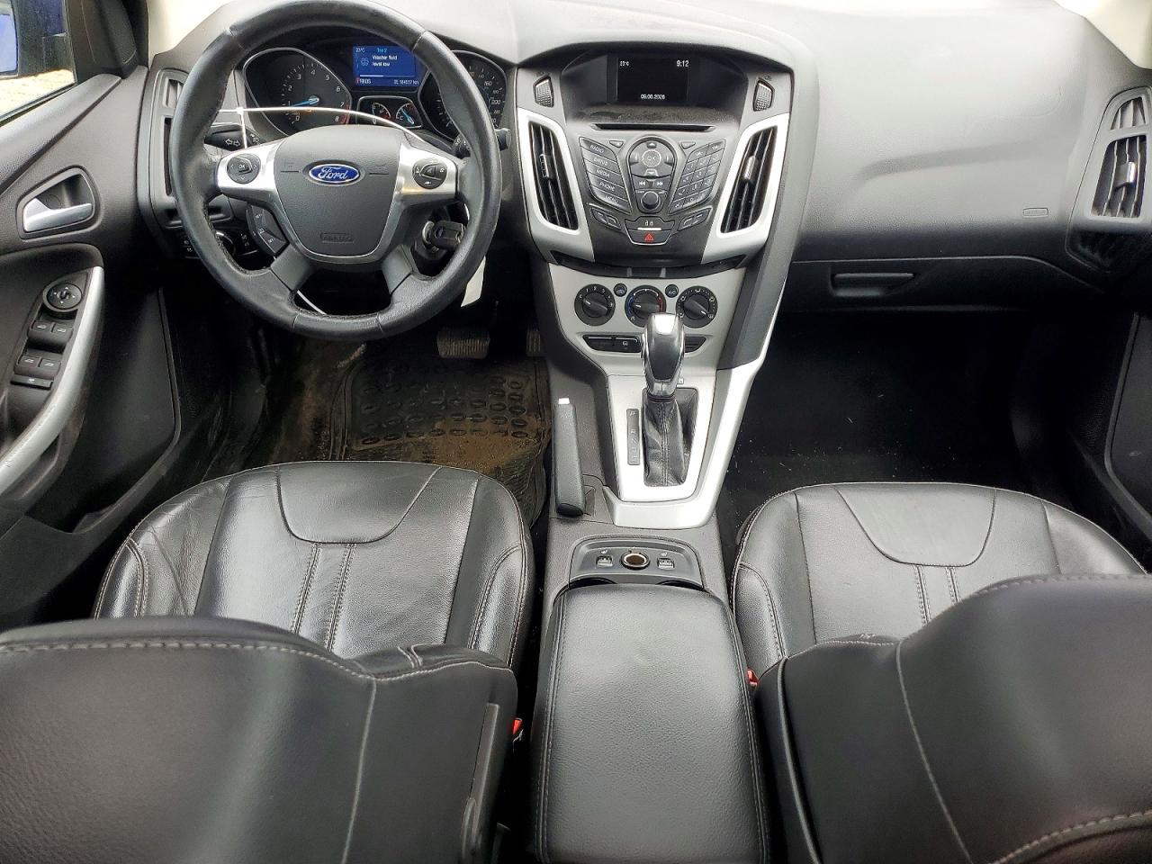 2014 Ford Focus Se Blue vin: 1FADP3F24EL358463