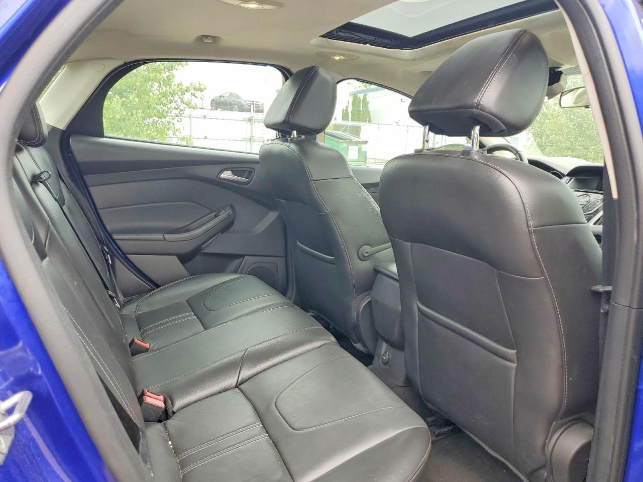 2014 Ford Focus Se Blue vin: 1FADP3F24EL358463