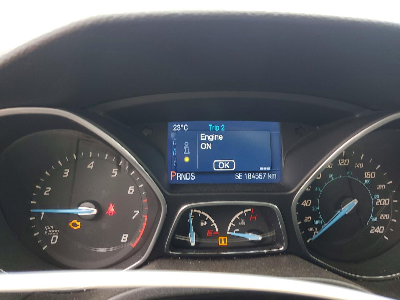 2014 Ford Focus Se Blue vin: 1FADP3F24EL358463