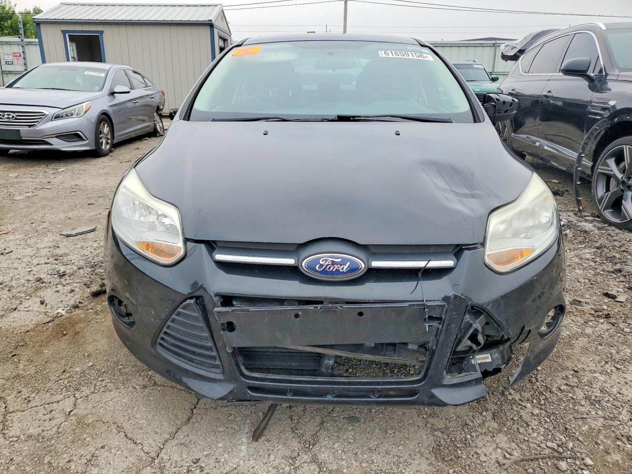 2014 Ford Focus Se Black vin: 1FADP3F24EL363985