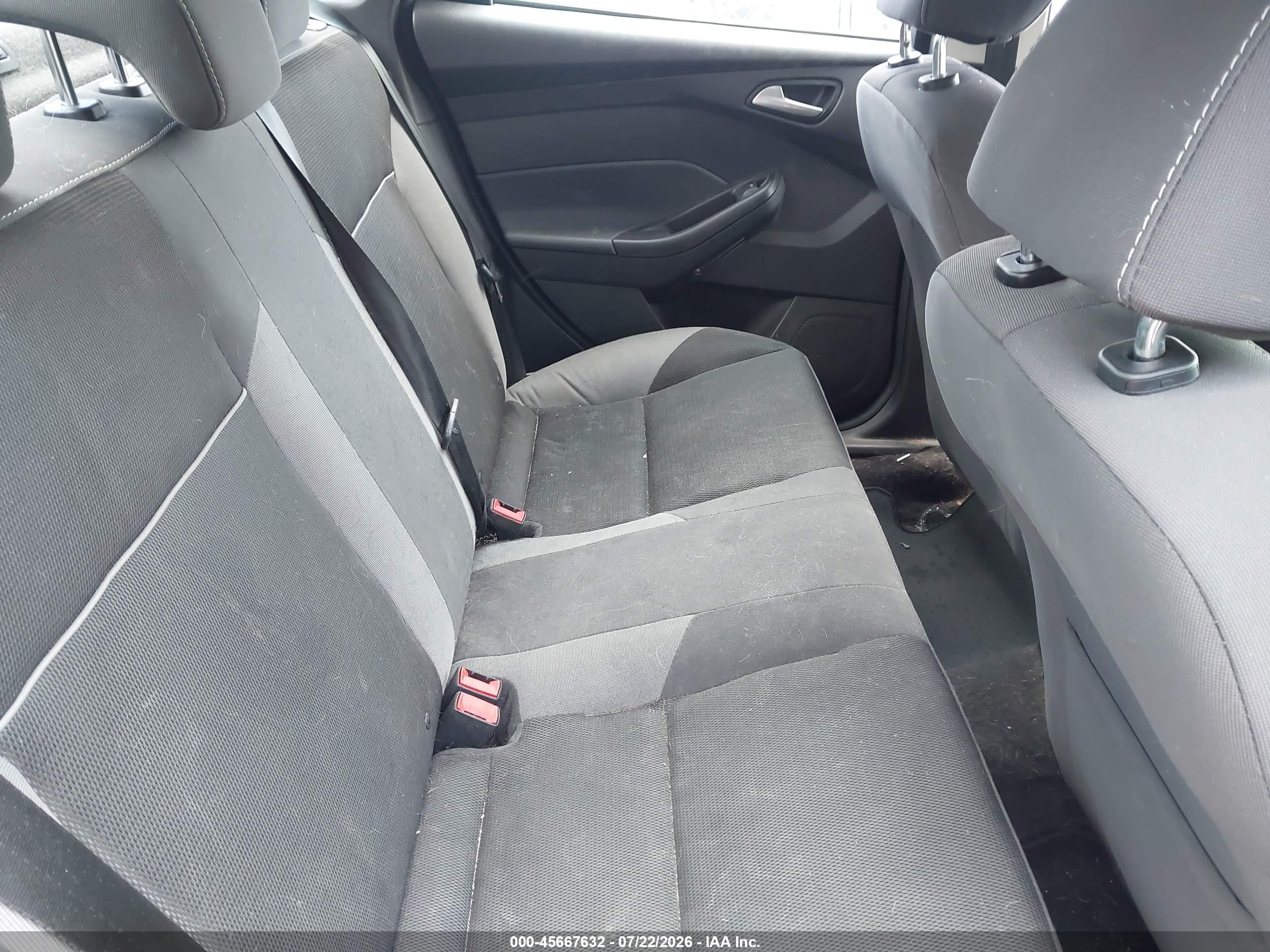 2014 Ford Focus Se Black vin: 1FADP3F24EL365848