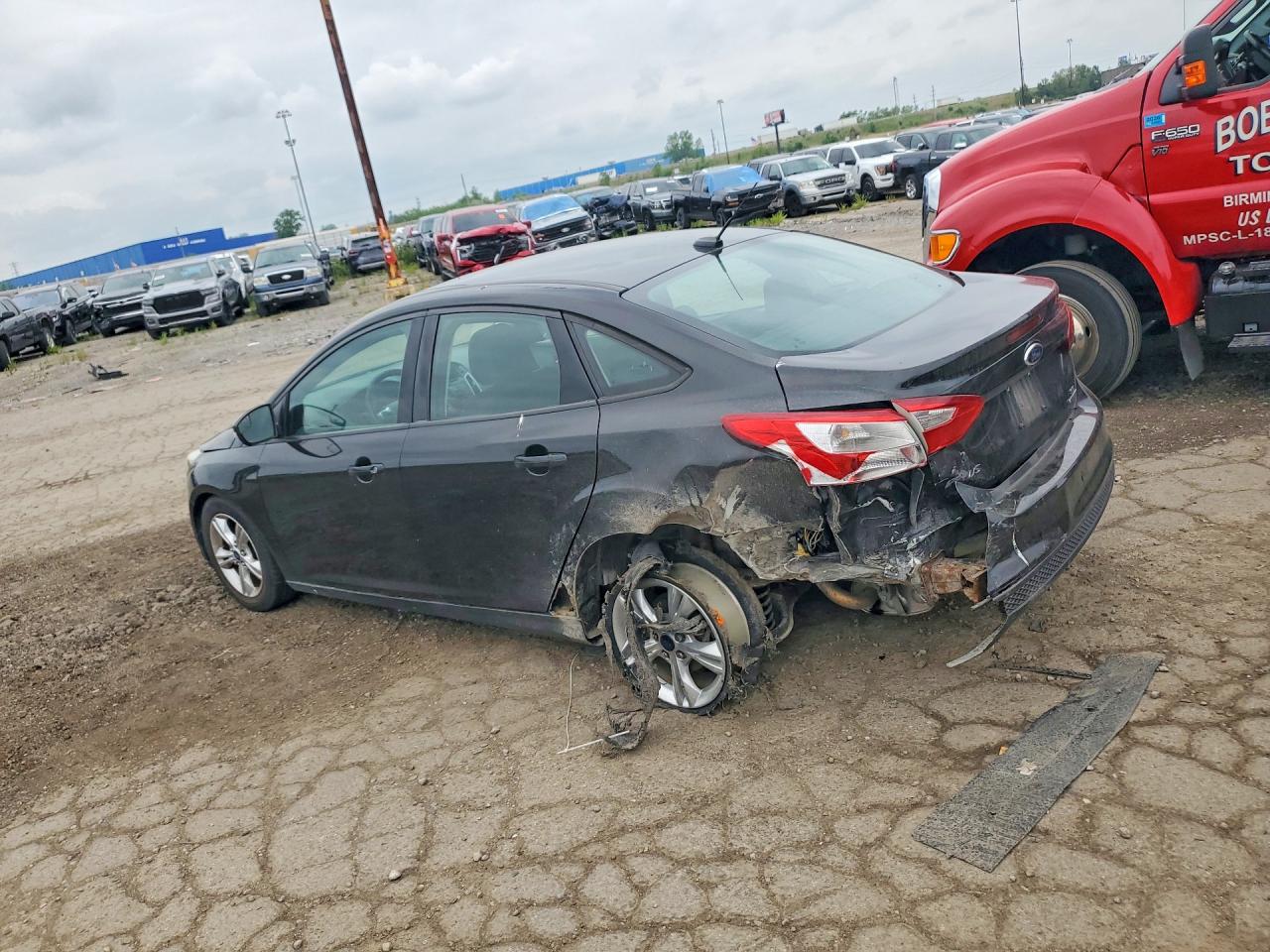 2014 Ford Focus Se Black vin: 1FADP3F24EL380432