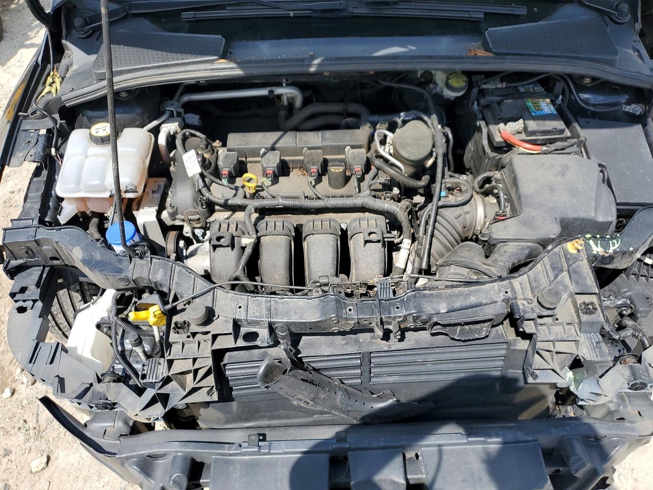 2014 Ford Focus Se Black vin: 1FADP3F24EL386084