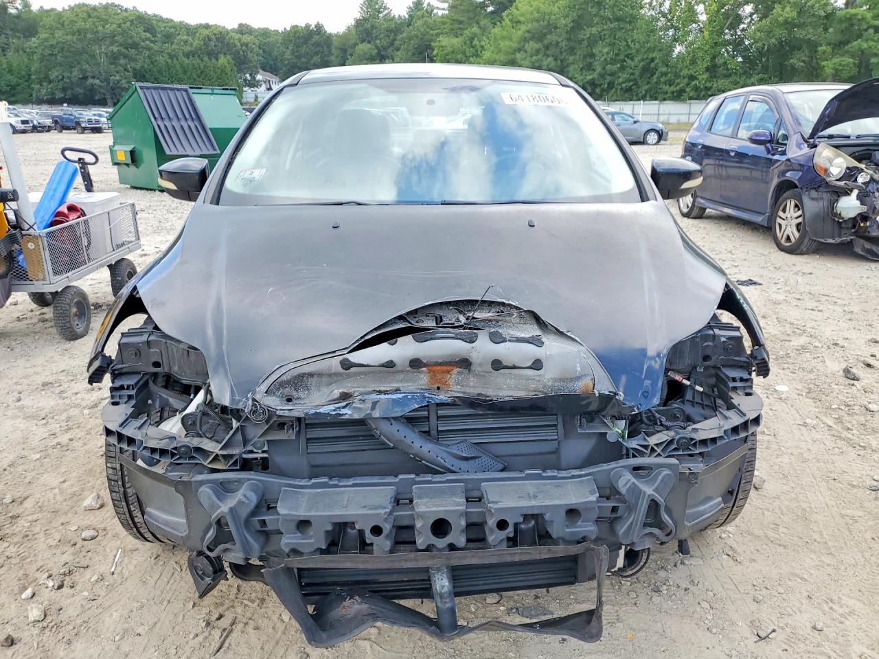 2014 Ford Focus Se Black vin: 1FADP3F24EL386084