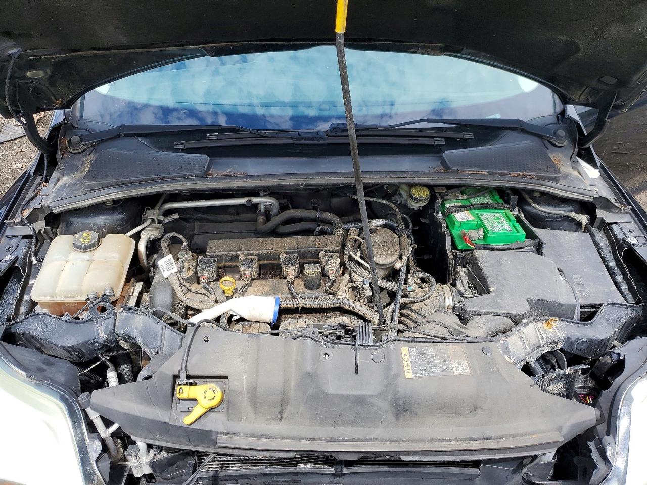 2014 Ford Focus Se Black vin: 1FADP3F24EL410643