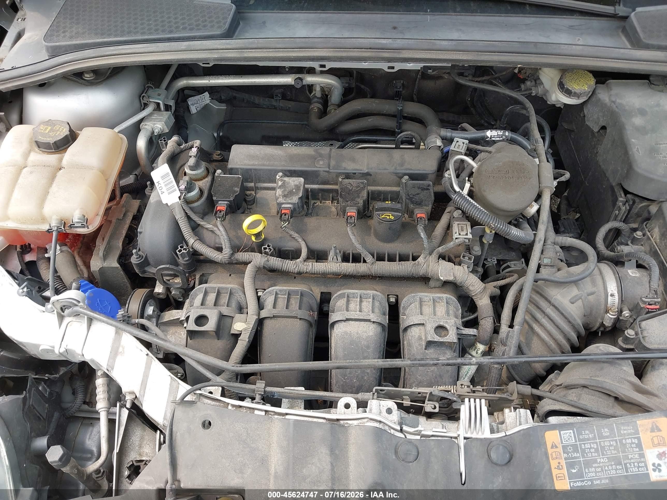 2014 Ford Focus Se Серебряный vin: 1FADP3F24EL424994