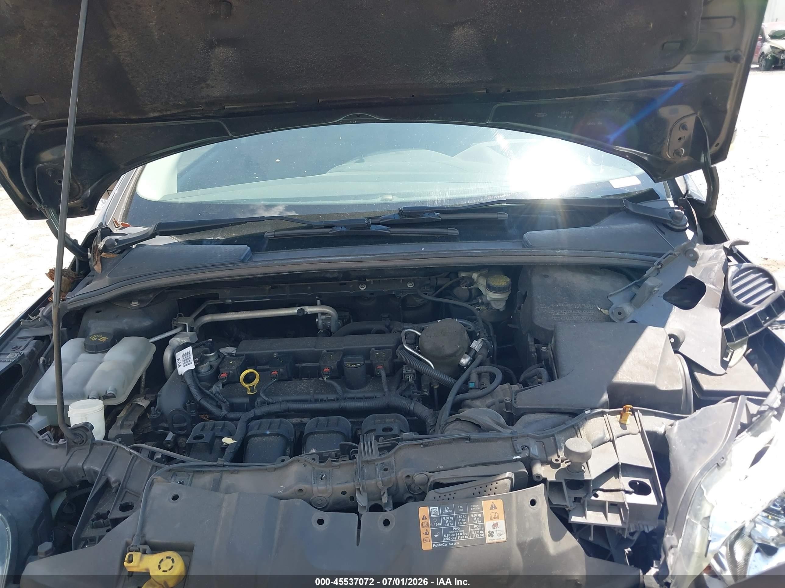 2014 Ford Focus Se Black vin: 1FADP3F24EL426566