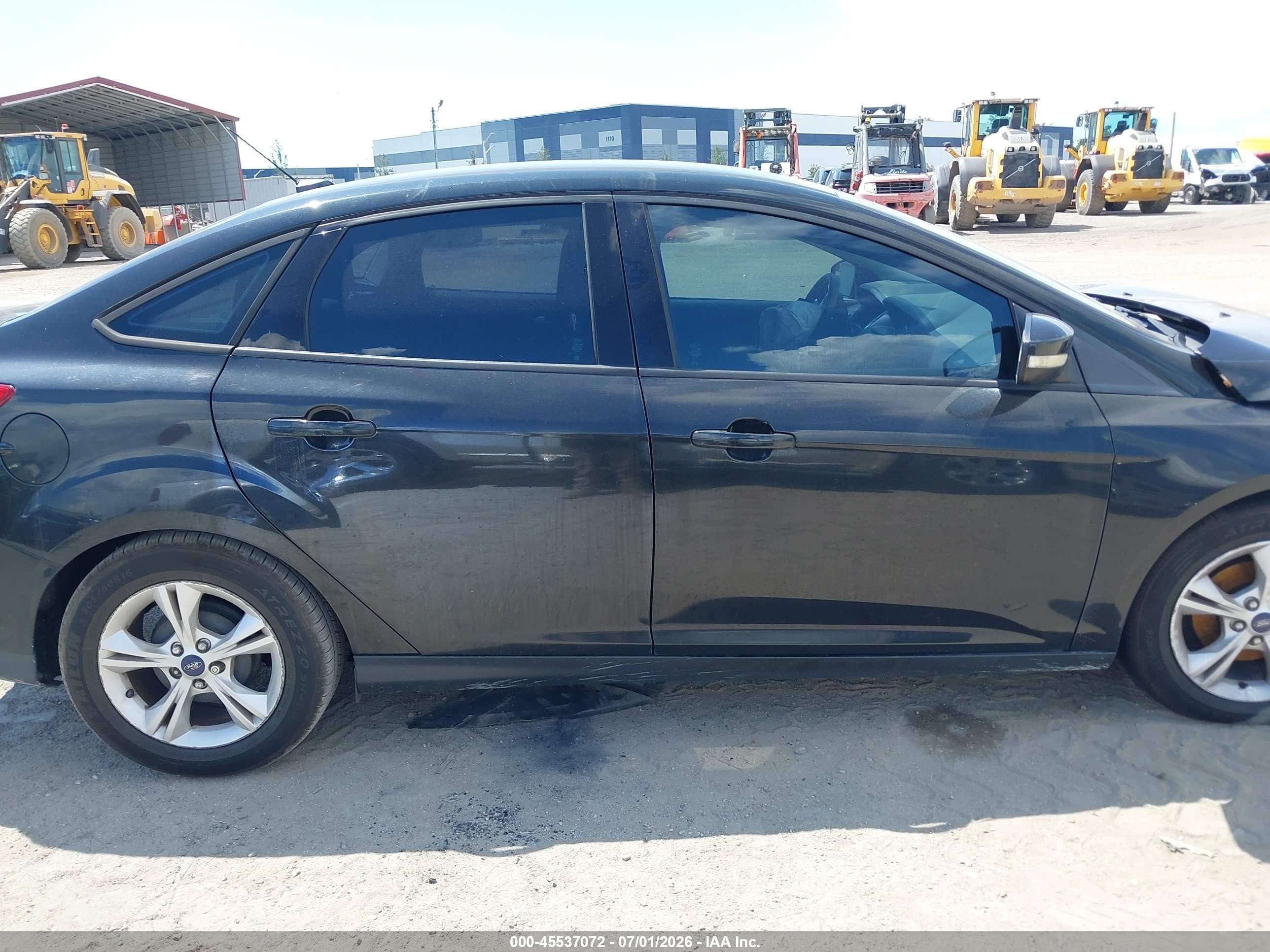 2014 Ford Focus Se Black vin: 1FADP3F24EL426566
