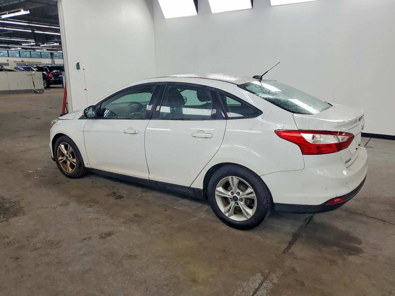2014 Ford Focus Se White vin: 1FADP3F24EL427538