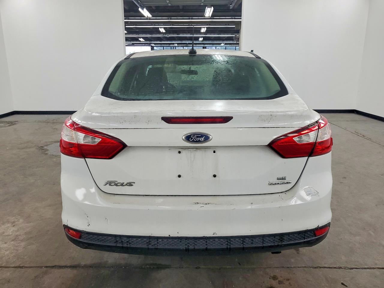 2014 Ford Focus Se White vin: 1FADP3F24EL427538