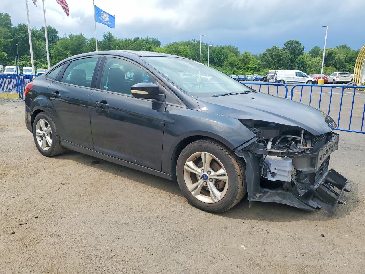 2014 Ford Focus Se Black vin: 1FADP3F24EL428298