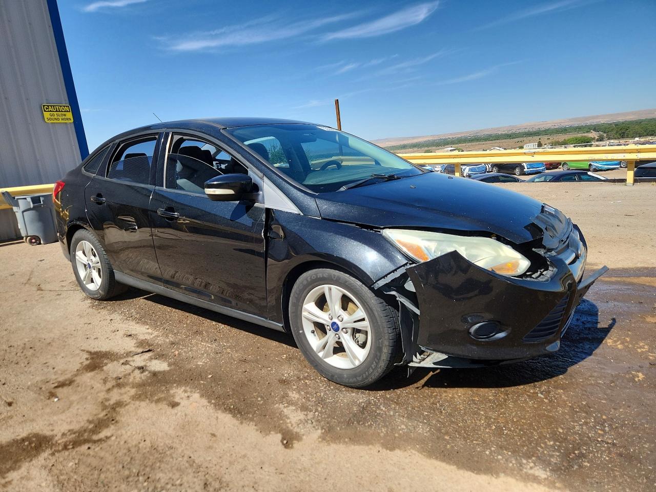 2014 Ford Focus Se Black vin: 1FADP3F24EL431489