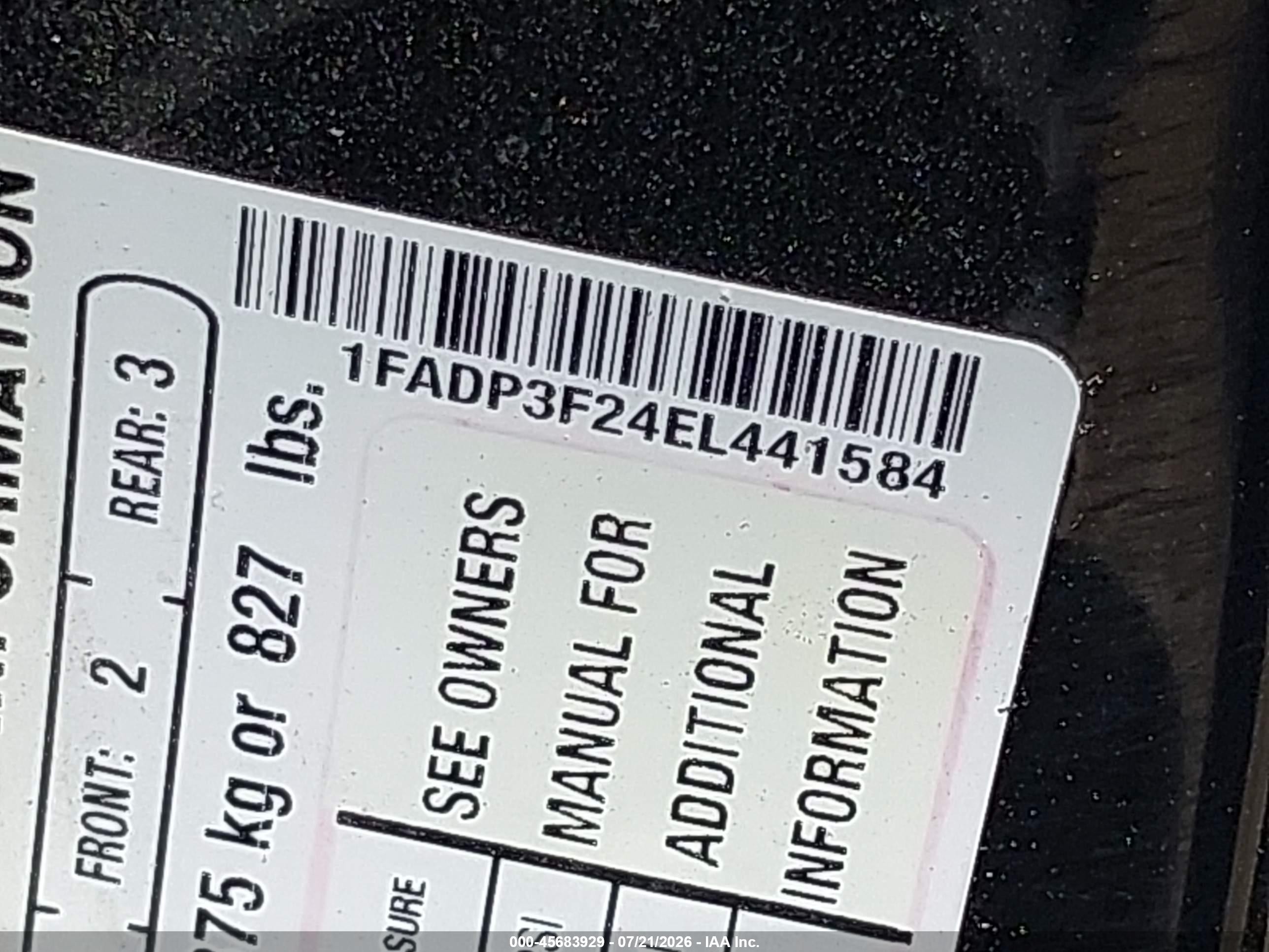 2014 Ford Focus Se Black vin: 1FADP3F24EL441584