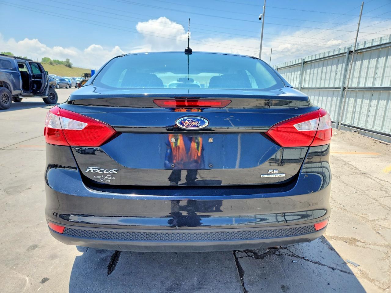 2014 Ford Focus Se Черный vin: 1FADP3F24EL452987