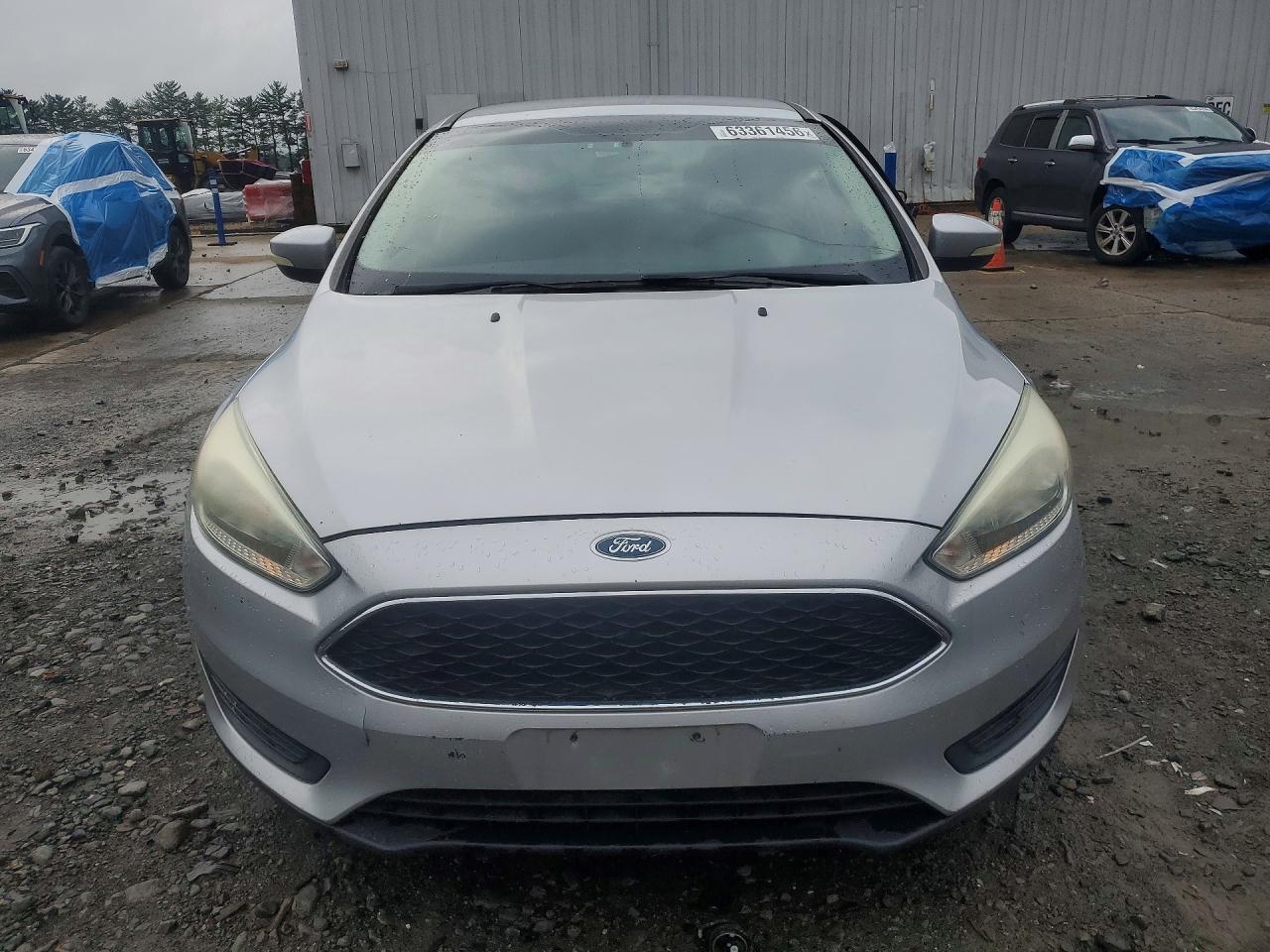 2015 Ford Focus Se White vin: 1FADP3F24FL208595