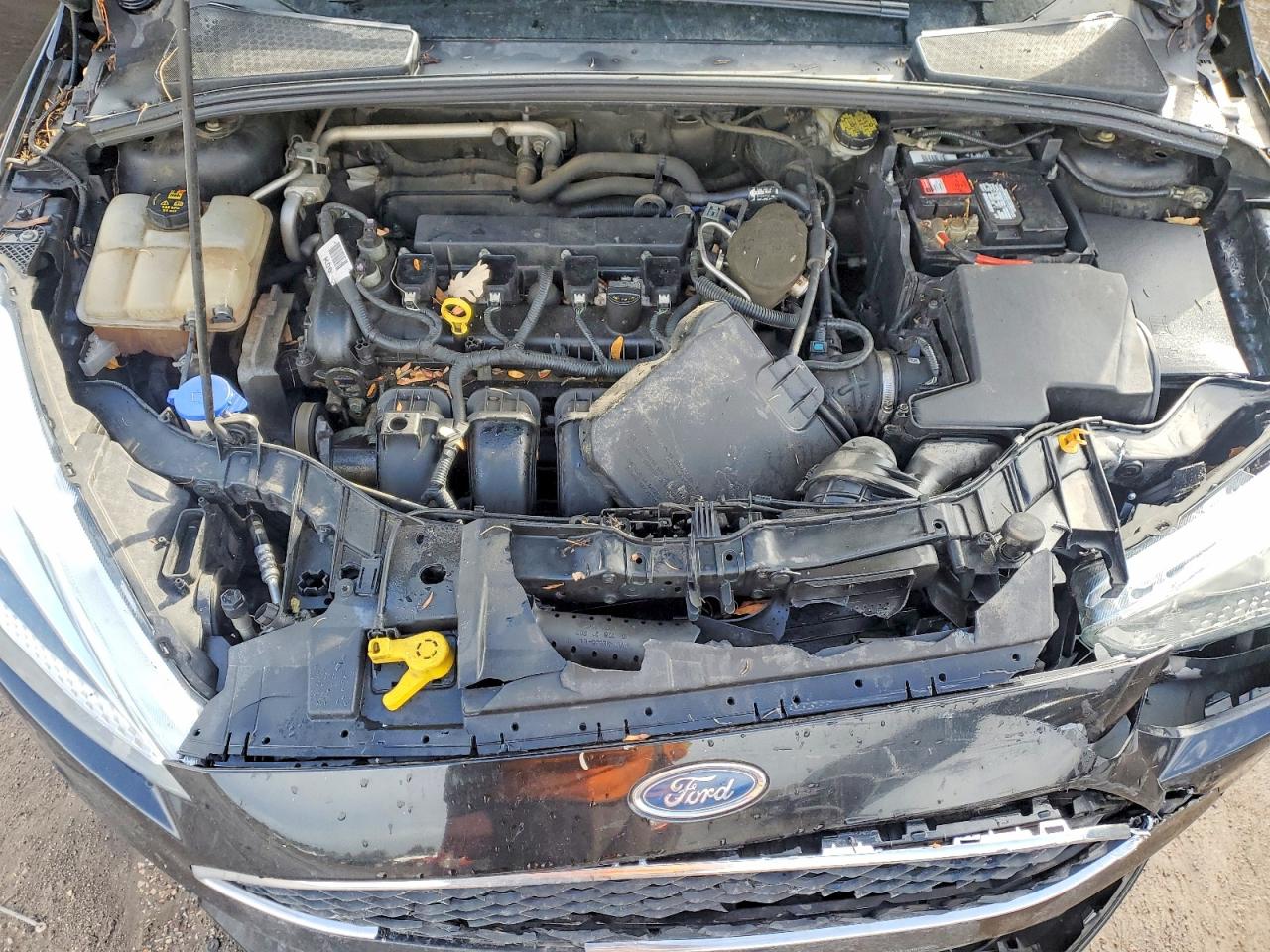 2015 Ford Focus Se Black vin: 1FADP3F24FL230189
