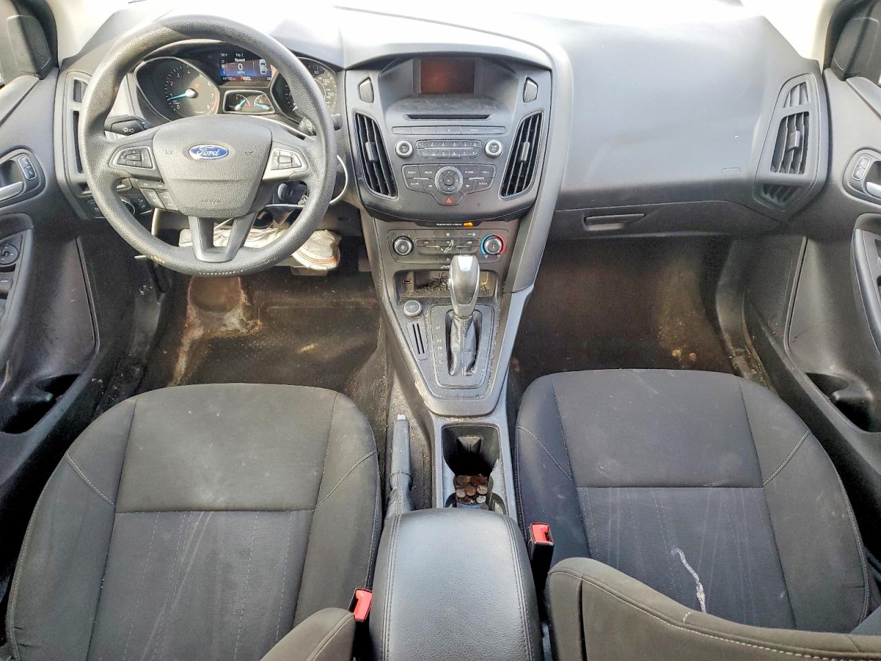 2015 Ford Focus Se Black vin: 1FADP3F24FL230189