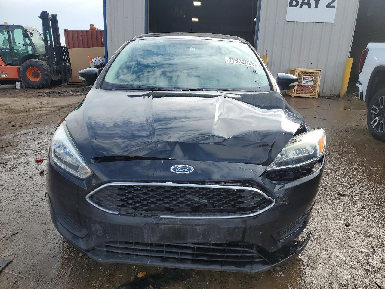 2015 Ford Focus Se Black vin: 1FADP3F24FL230189