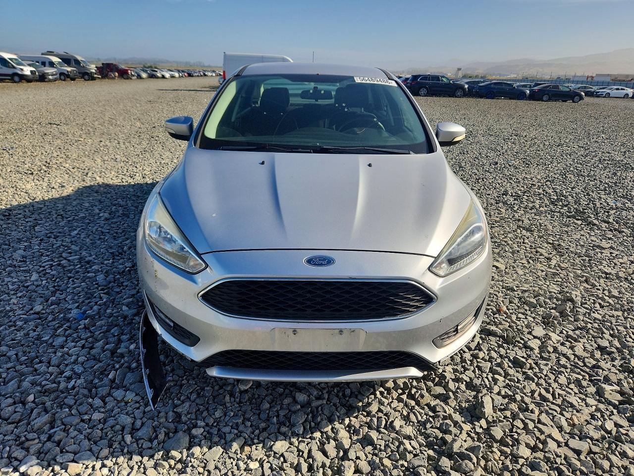 2015 Ford Focus Se Silver vin: 1FADP3F24FL232413