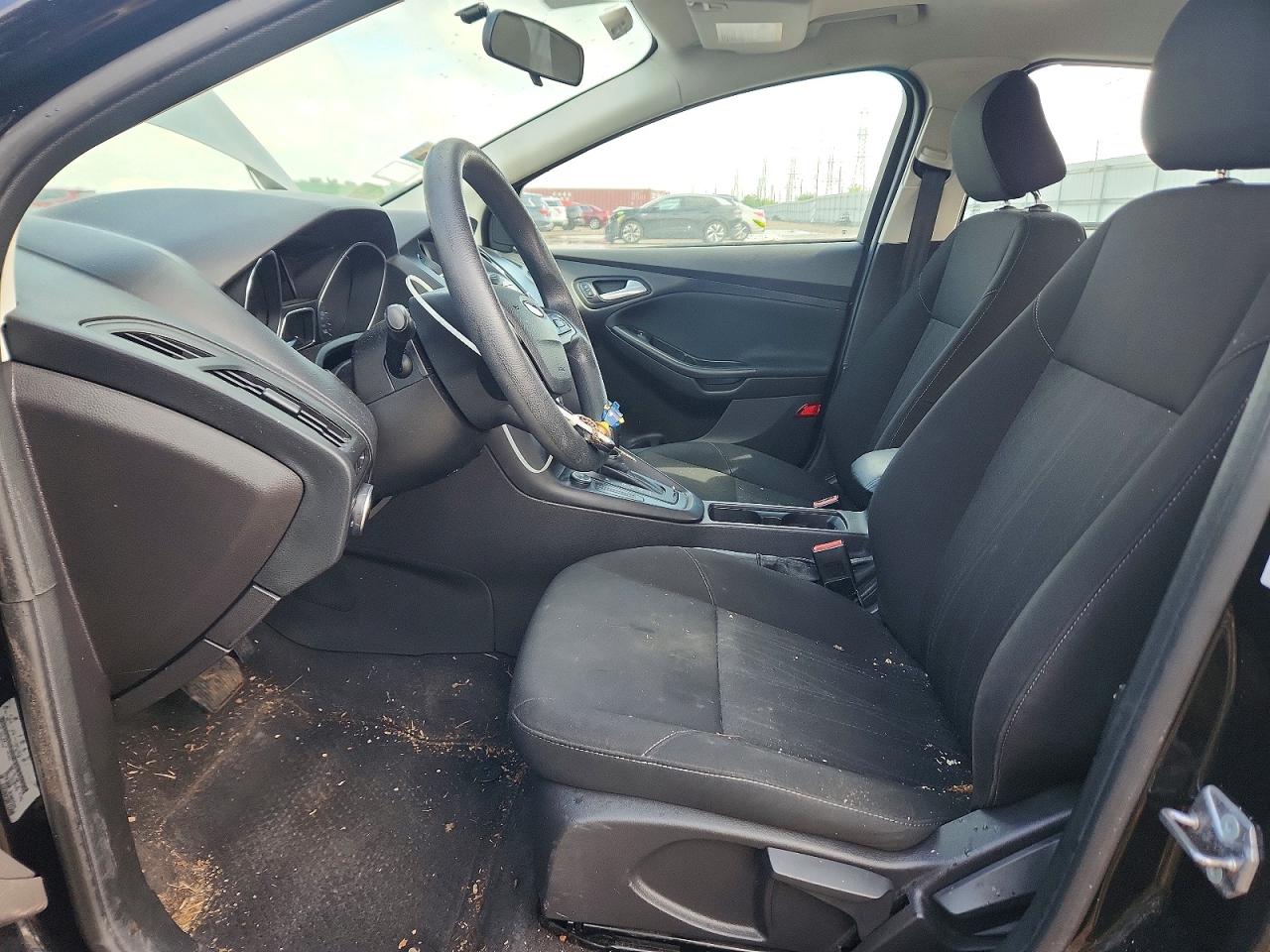 2015 Ford Focus Se Black vin: 1FADP3F24FL233996