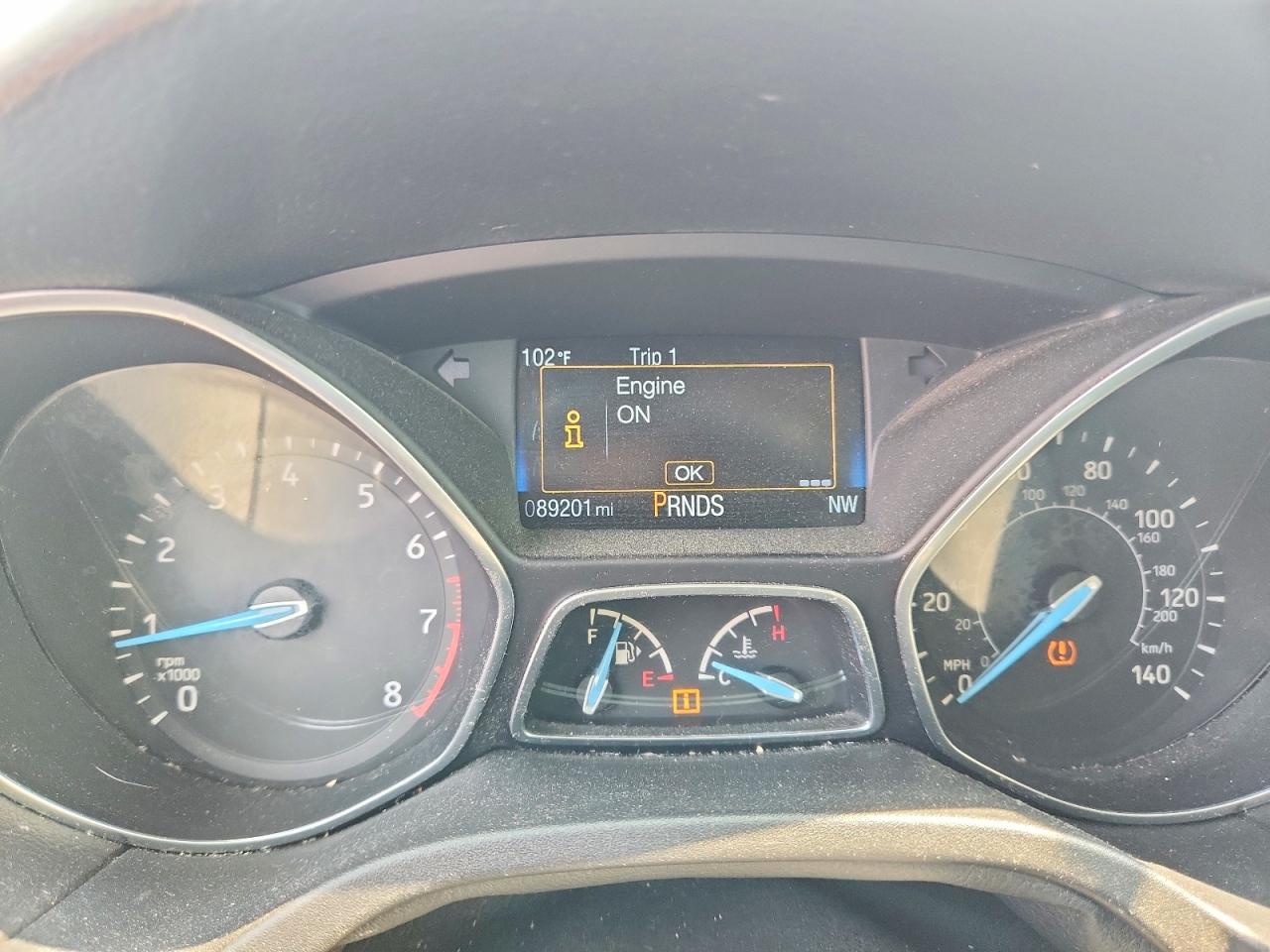 2015 Ford Focus Se Серый vin: 1FADP3F24FL237885