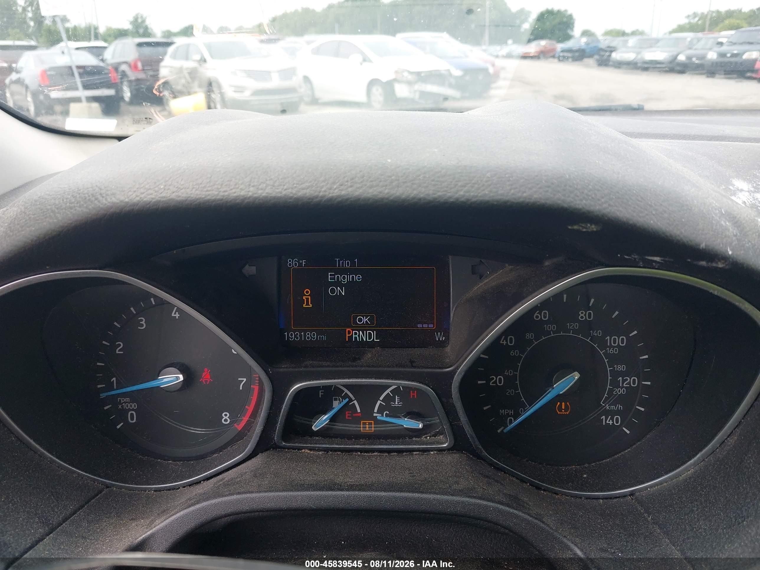 2015 Ford Focus Se Gray vin: 1FADP3F24FL262348