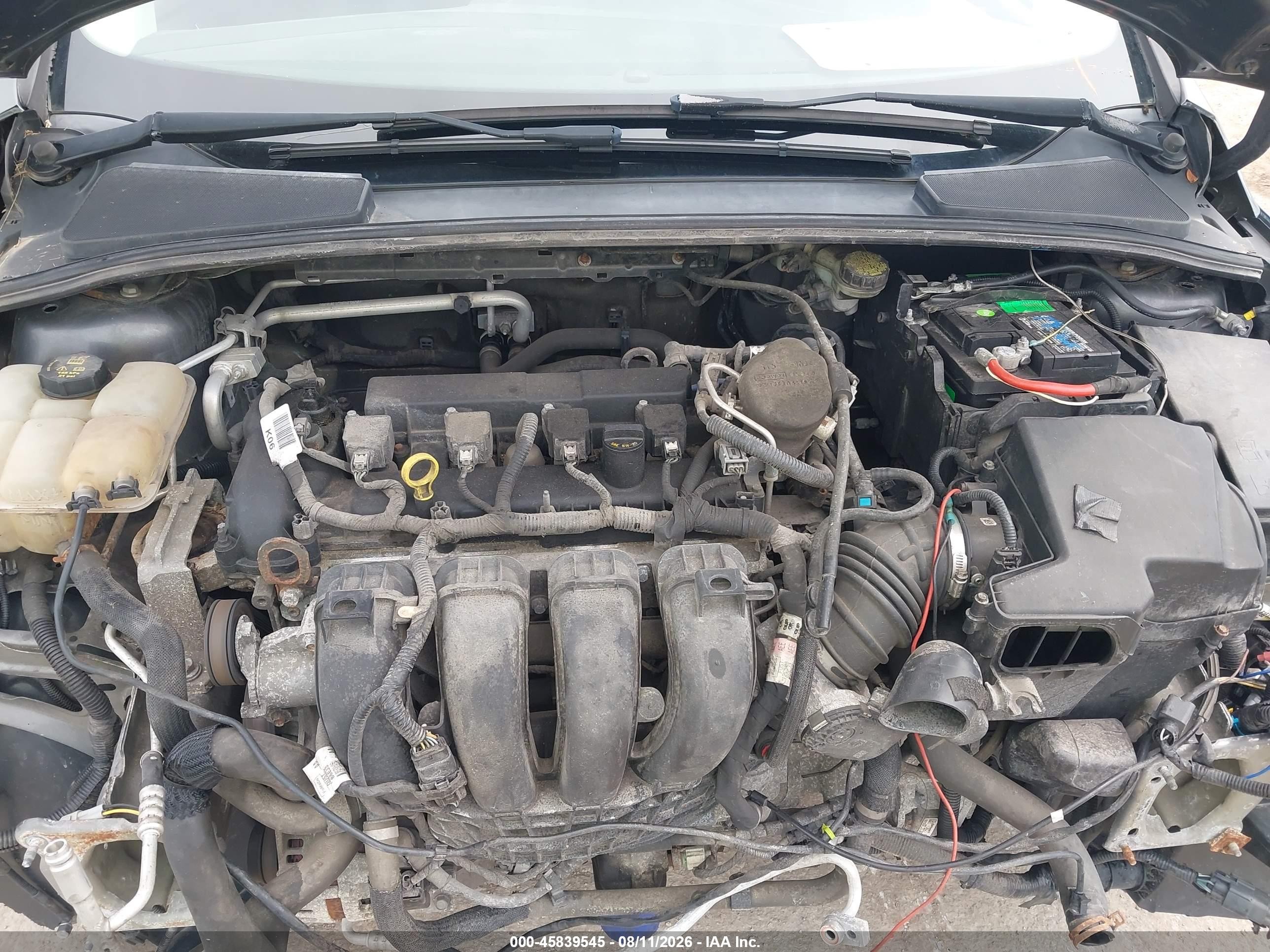 2015 Ford Focus Se Gray vin: 1FADP3F24FL262348