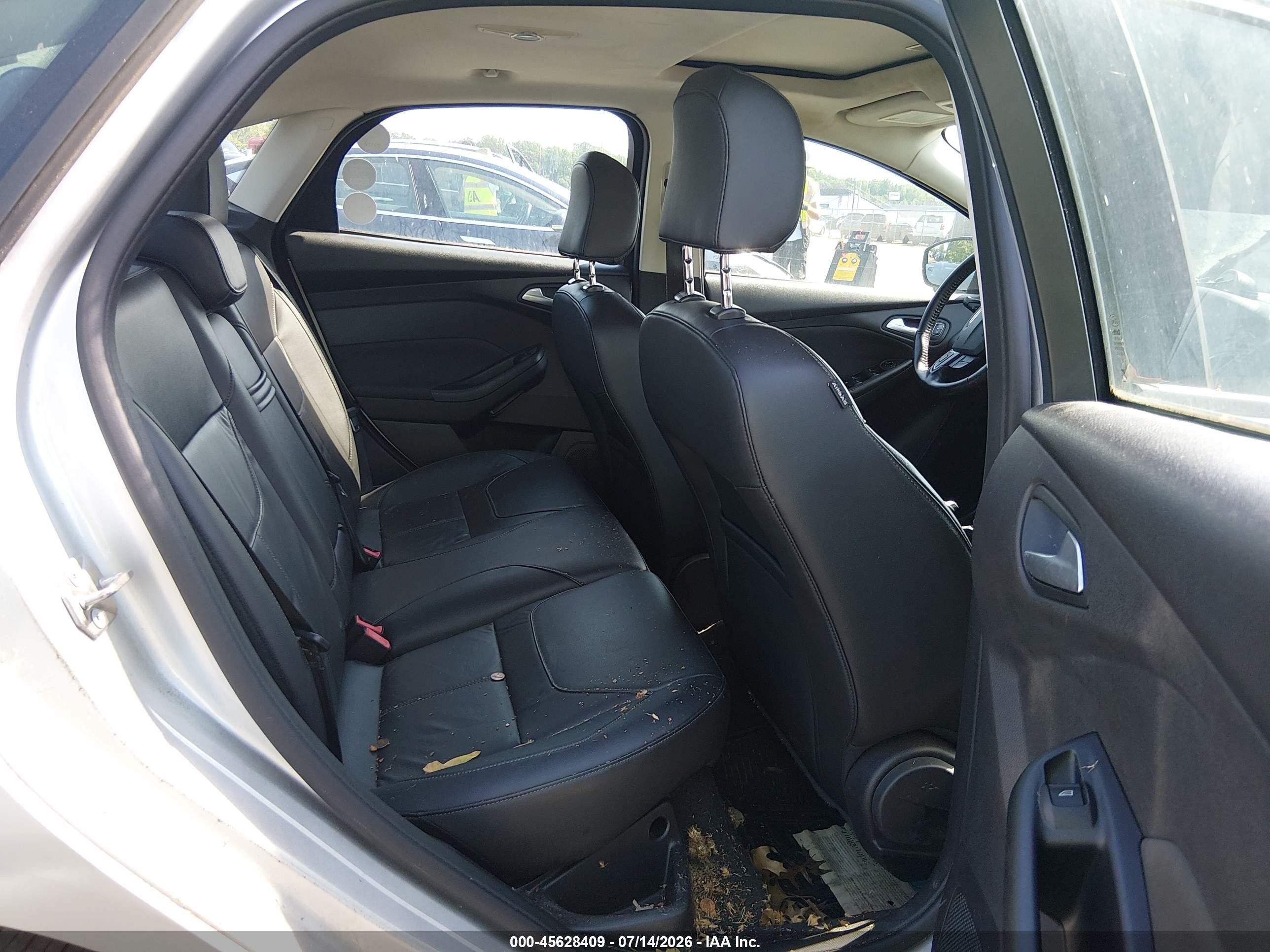 2015 Ford Focus Se Silver vin: 1FADP3F24FL267209