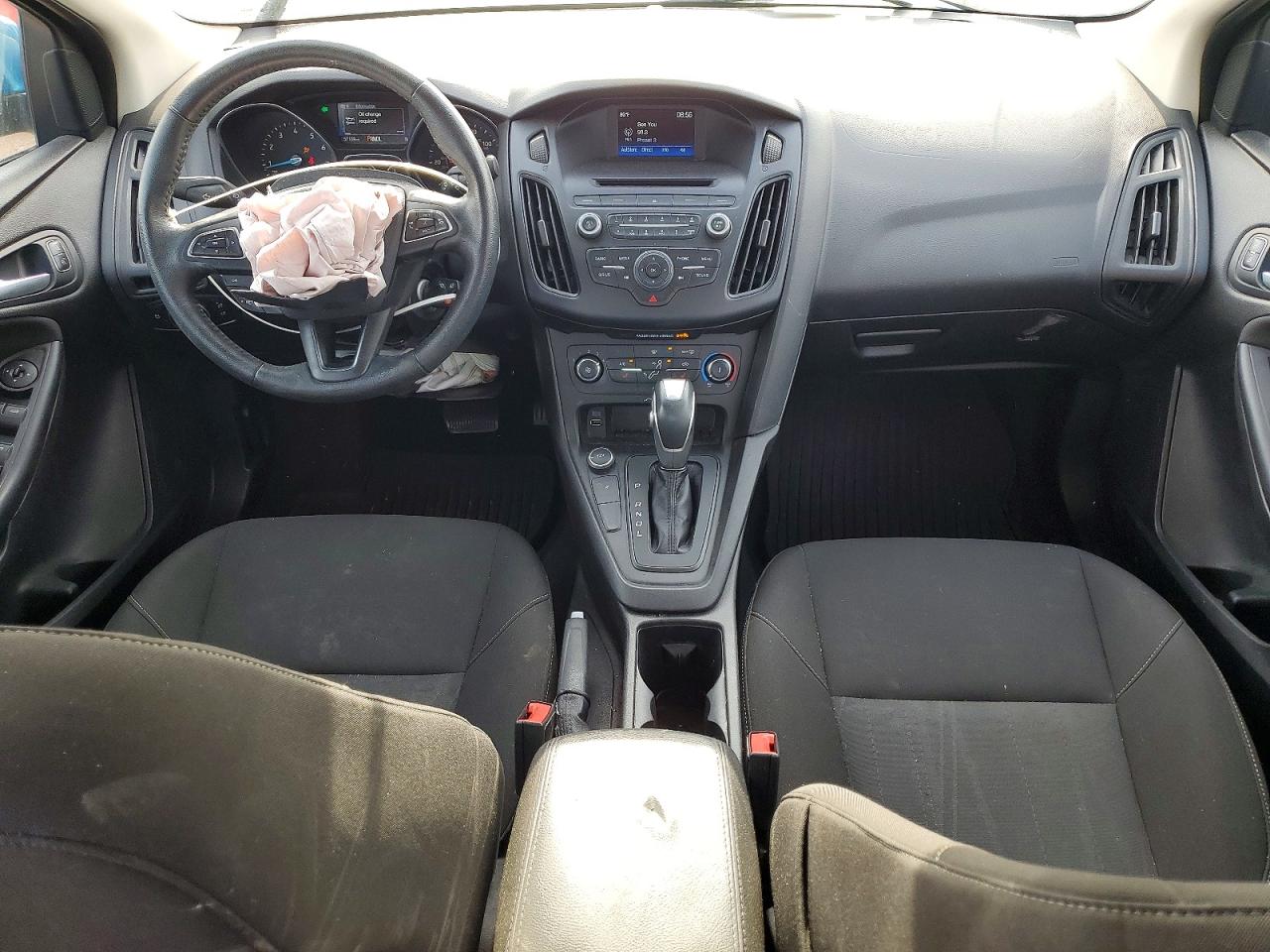 2015 Ford Focus Se Blue vin: 1FADP3F24FL274578