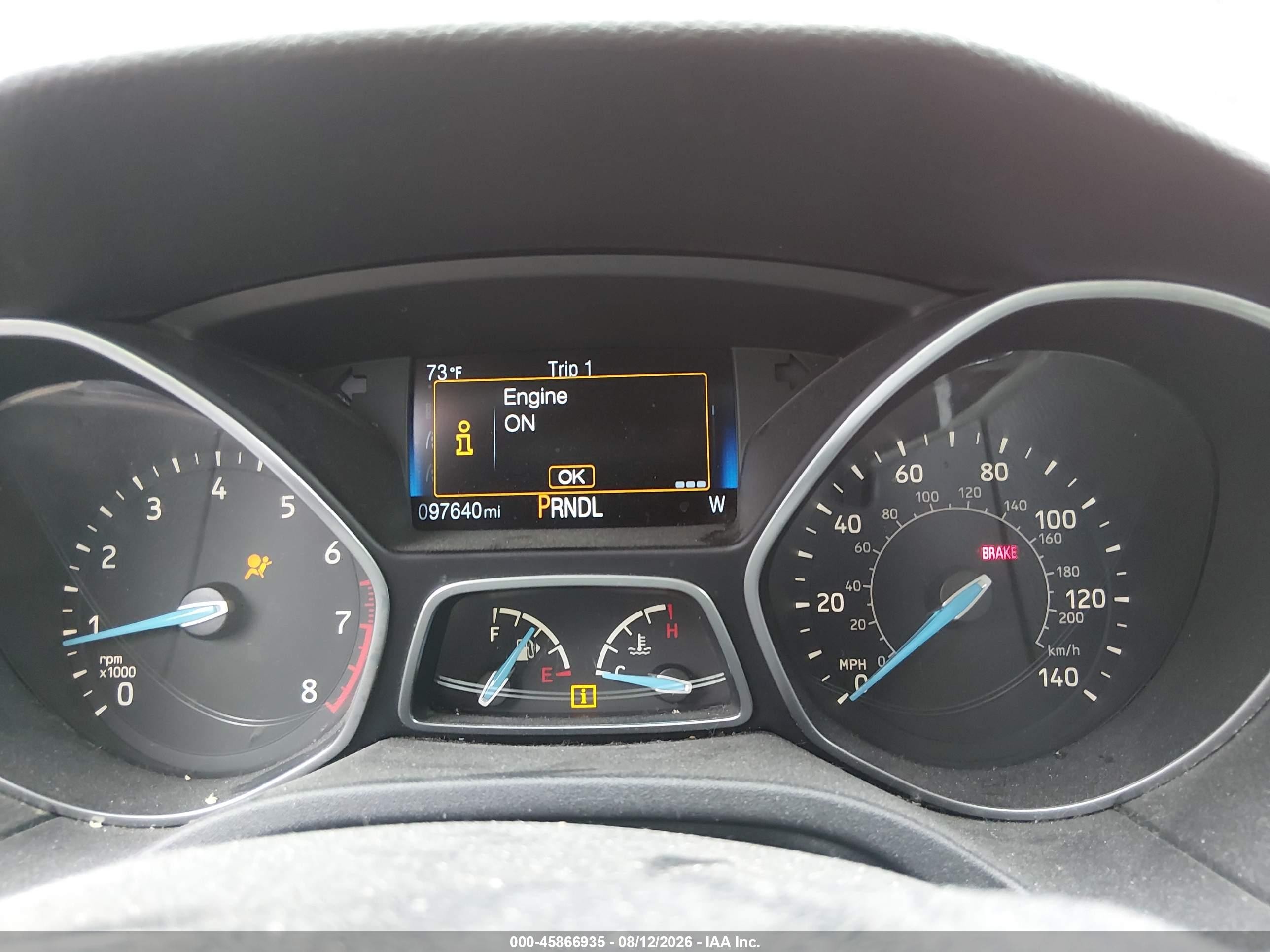 2015 Ford Focus Se Red vin: 1FADP3F24FL276332