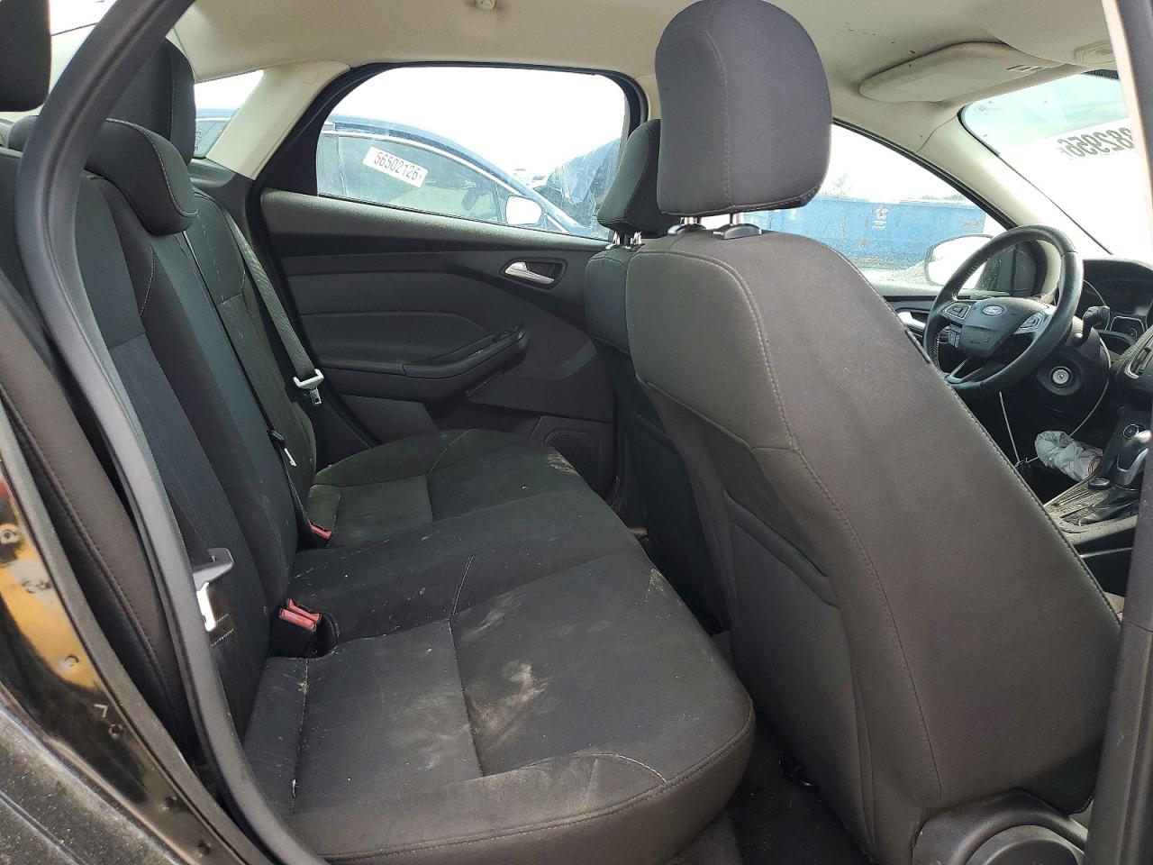 2015 Ford Focus Se Black vin: 1FADP3F24FL277707