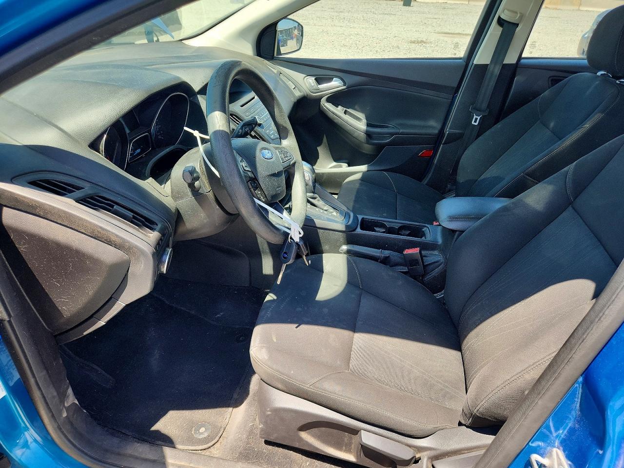2015 Ford Focus Se Blue vin: 1FADP3F24FL312956