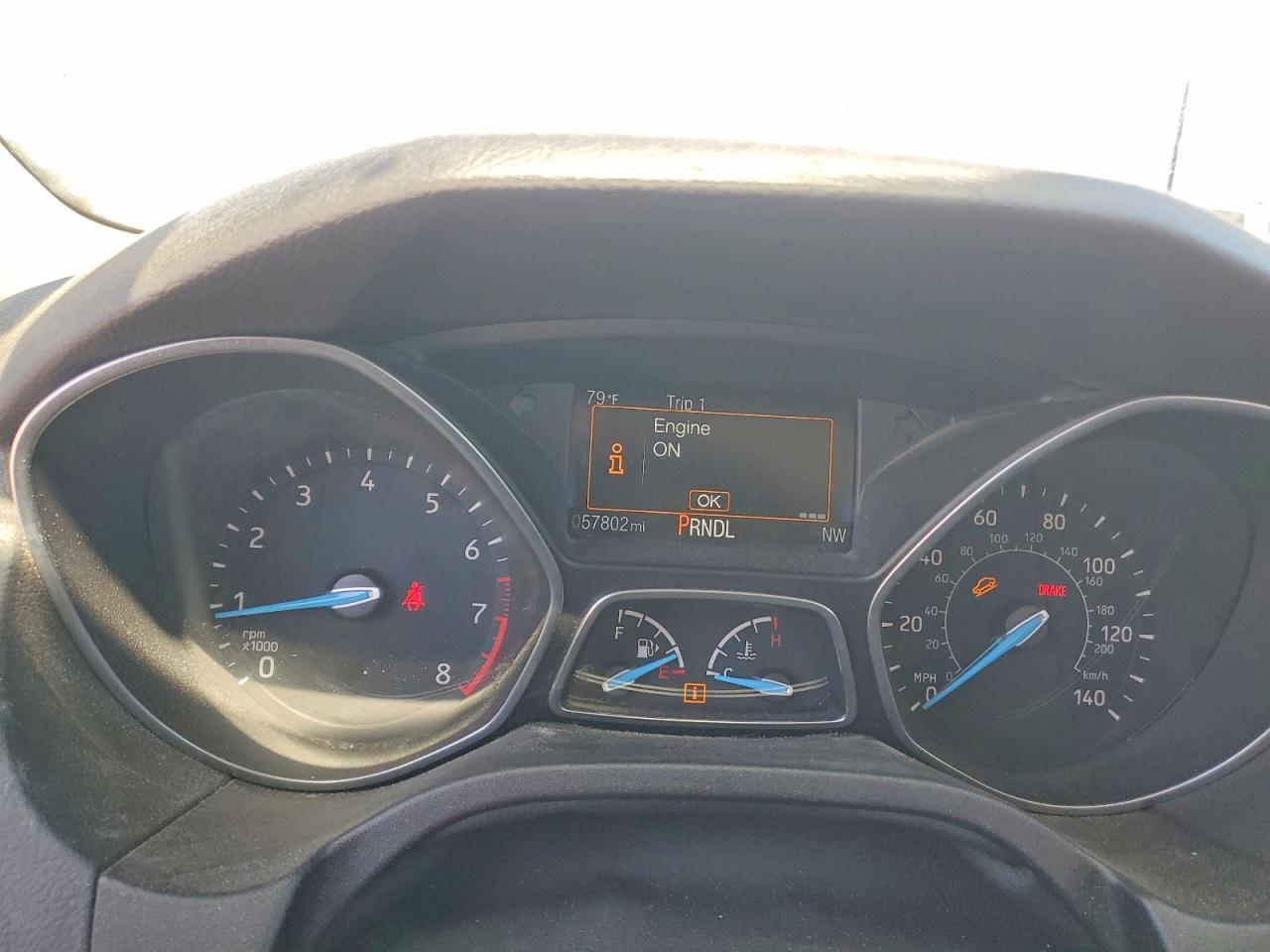 2015 Ford Focus Se Silver vin: 1FADP3F24FL316666