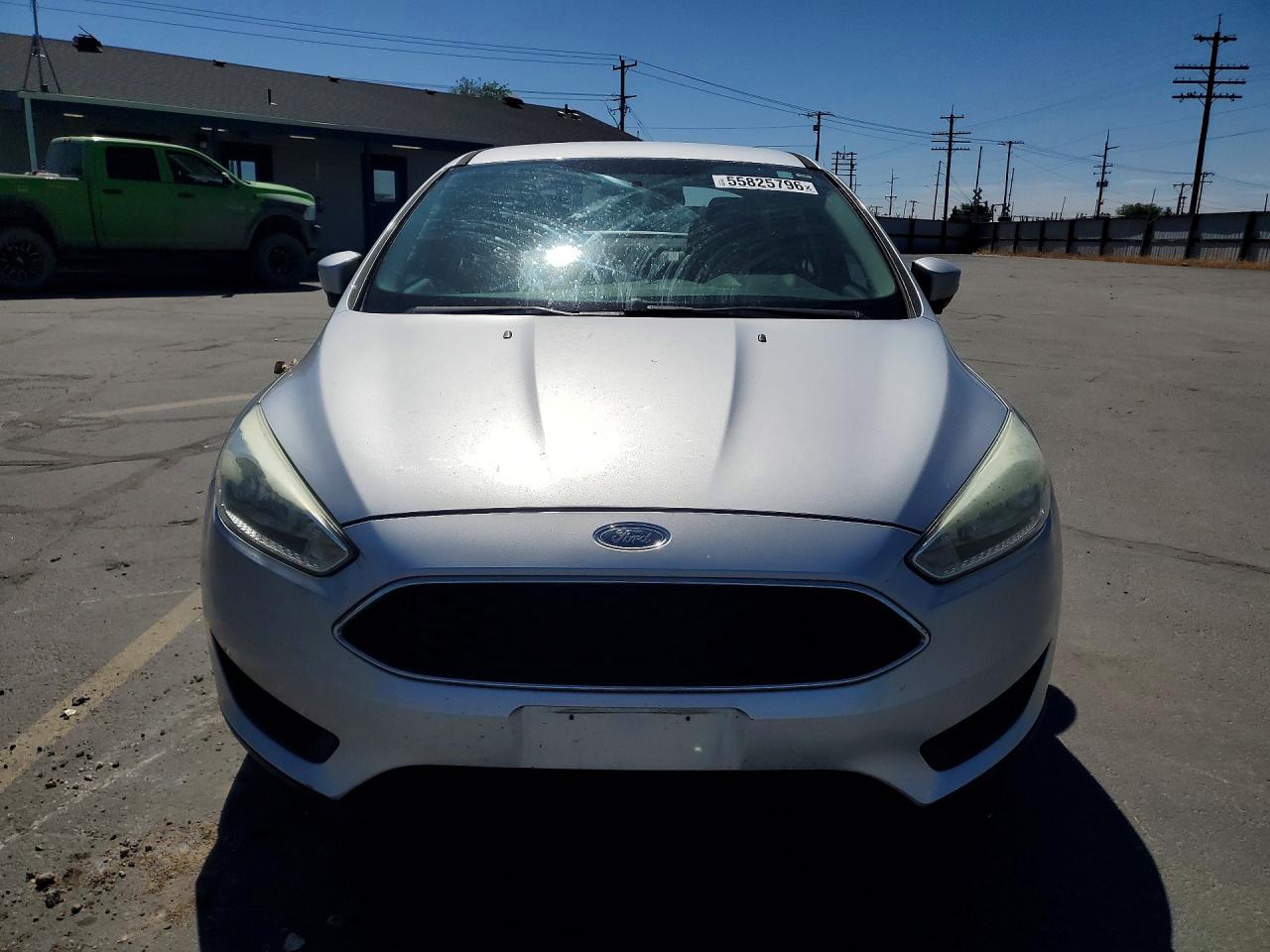 2015 Ford Focus Se Silver vin: 1FADP3F24FL316666