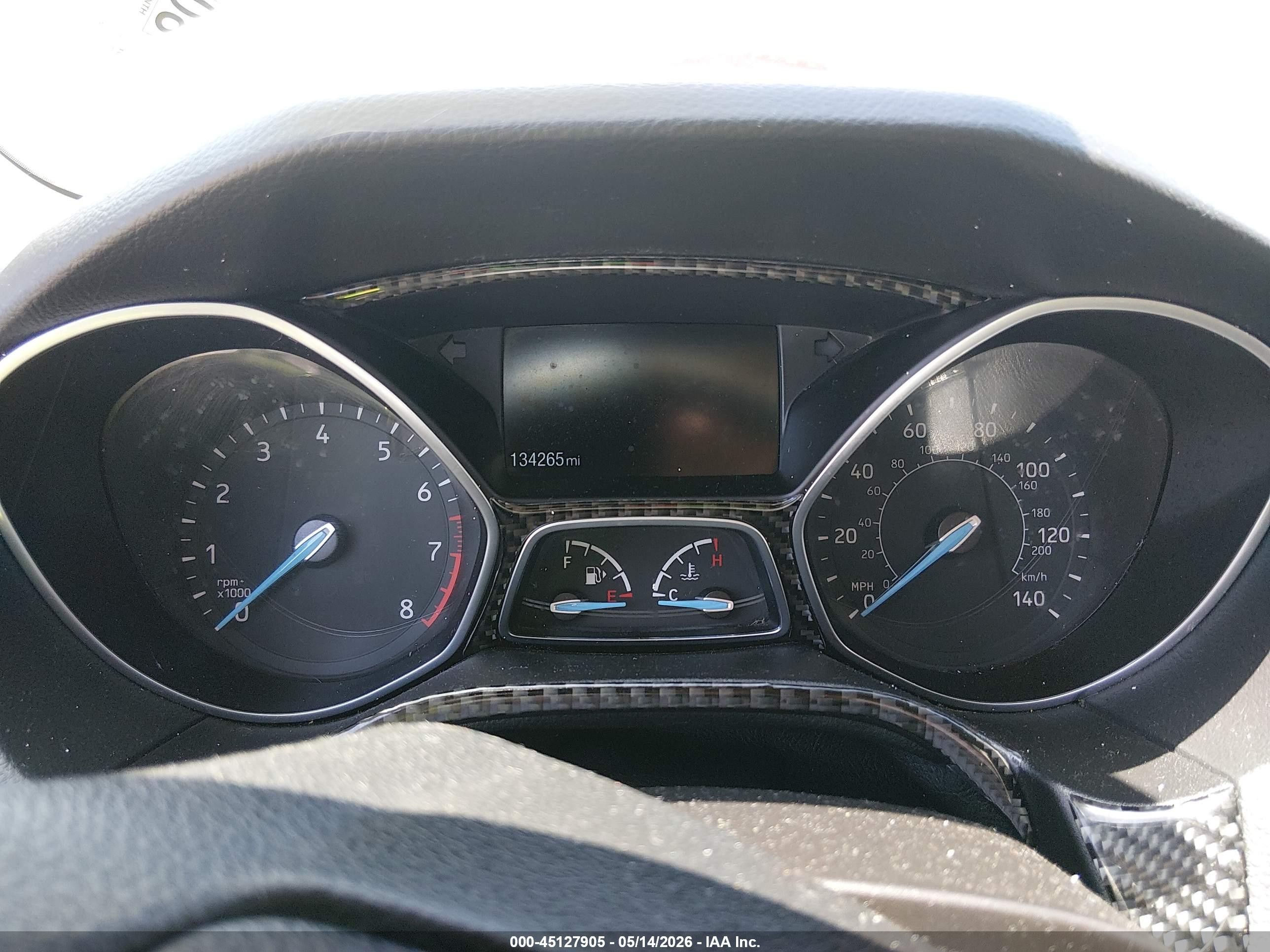 2015 Ford Focus Se White vin: 1FADP3F24FL318868
