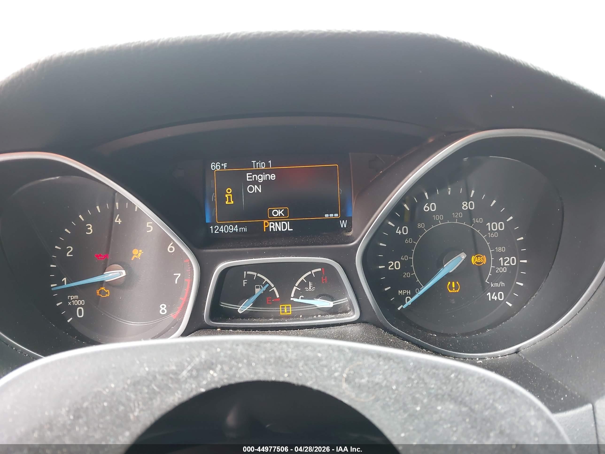 2015 Ford Focus Se Gray vin: 1FADP3F24FL339333