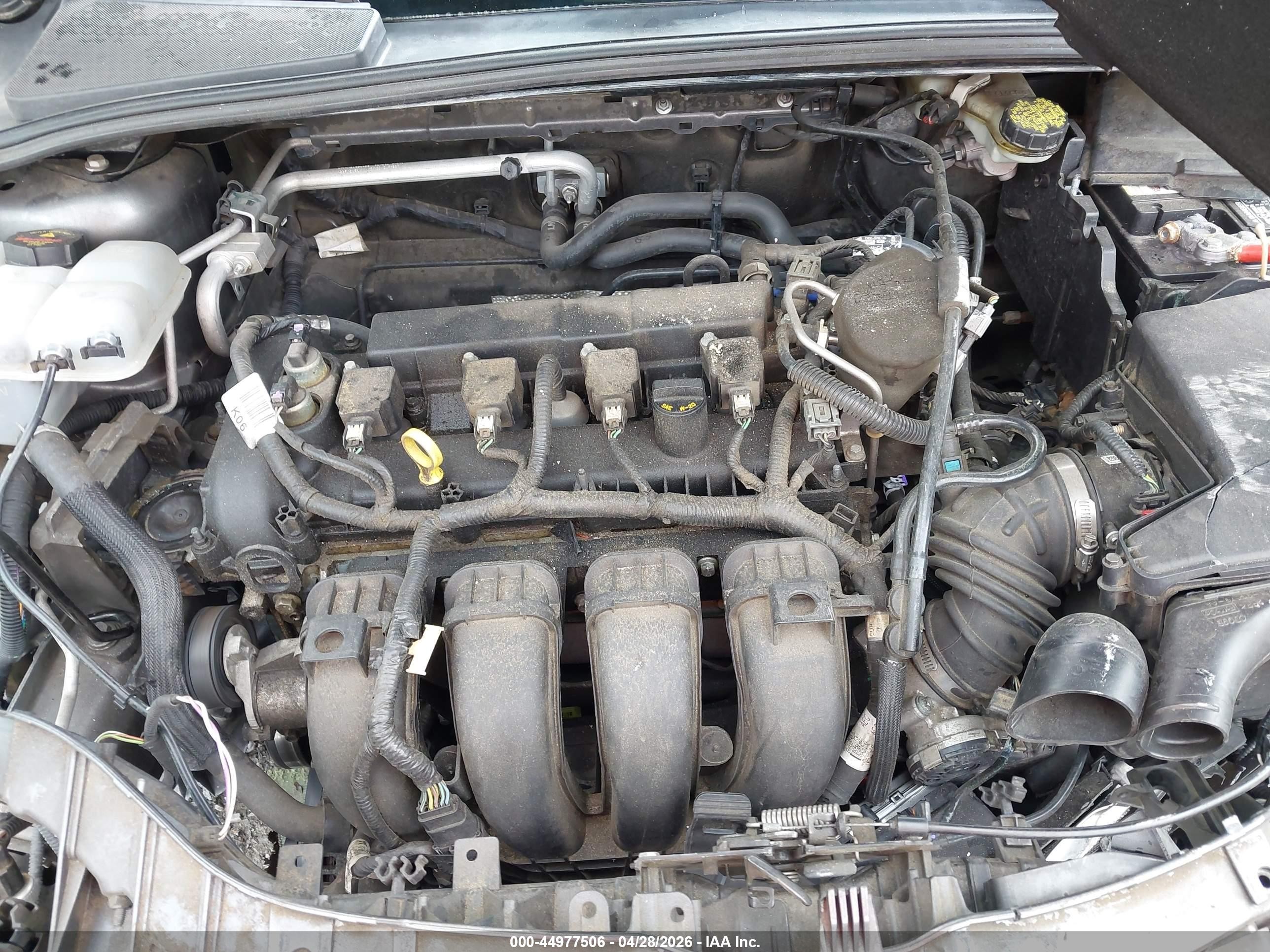 2015 Ford Focus Se Gray vin: 1FADP3F24FL339333