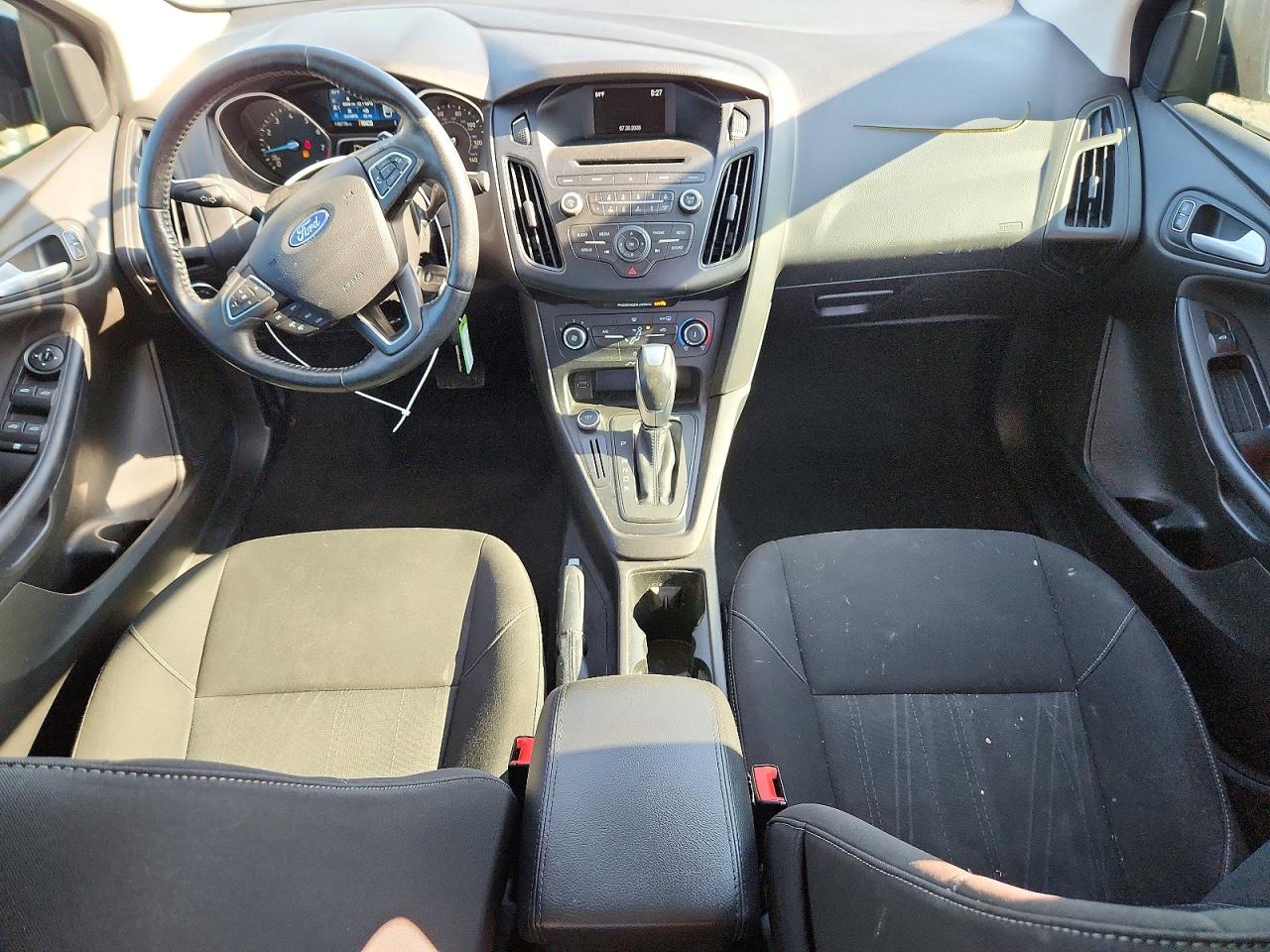 2015 Ford Focus Se Black vin: 1FADP3F24FL340627