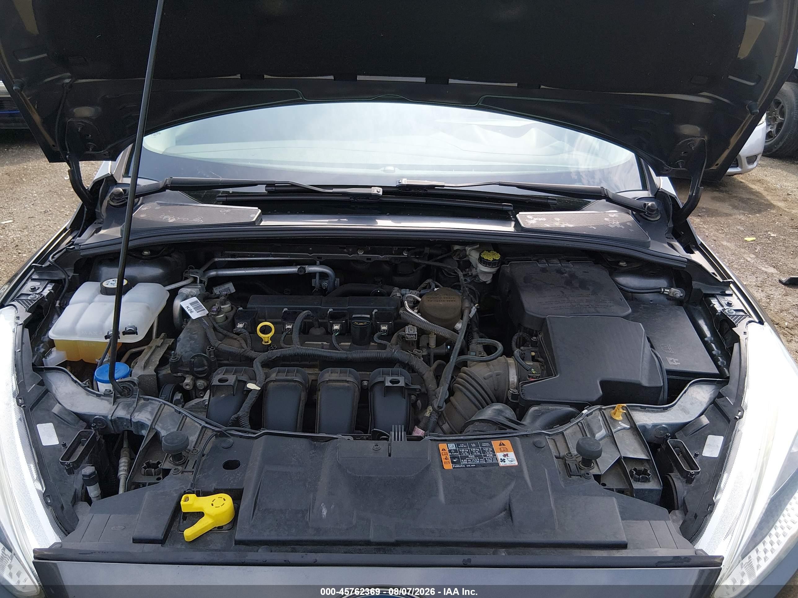 2015 Ford Focus Se Silver vin: 1FADP3F24FL341728