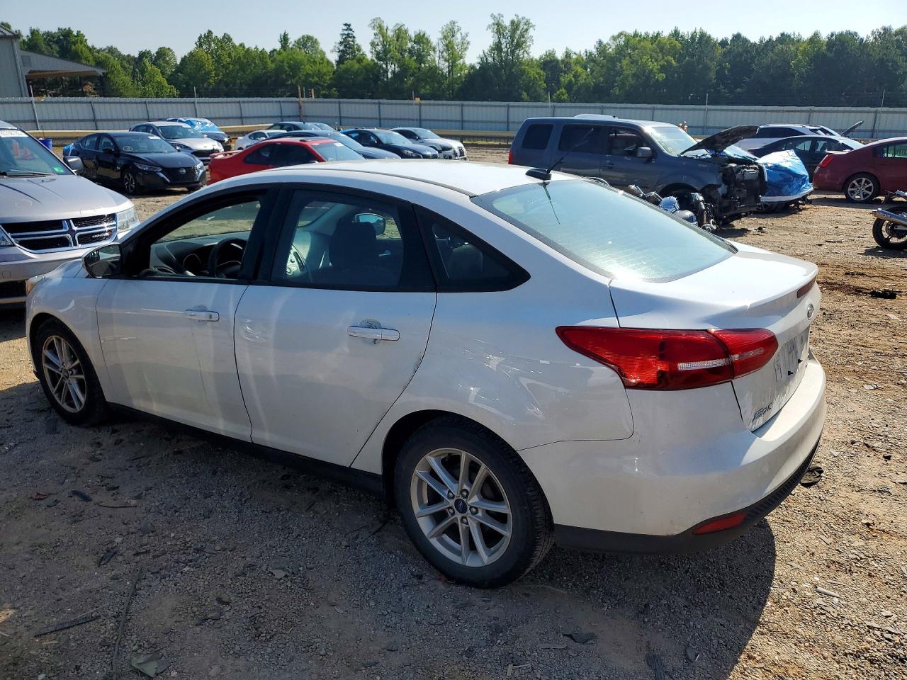 2015 Ford Focus Se White vin: 1FADP3F24FL342863