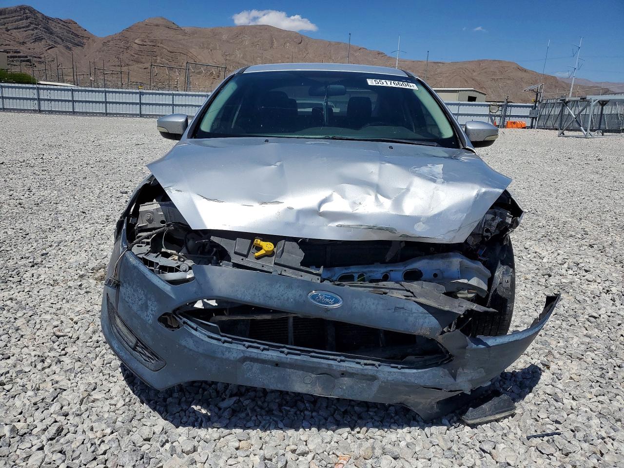 2015 Ford Focus Se Silver vin: 1FADP3F24FL348761