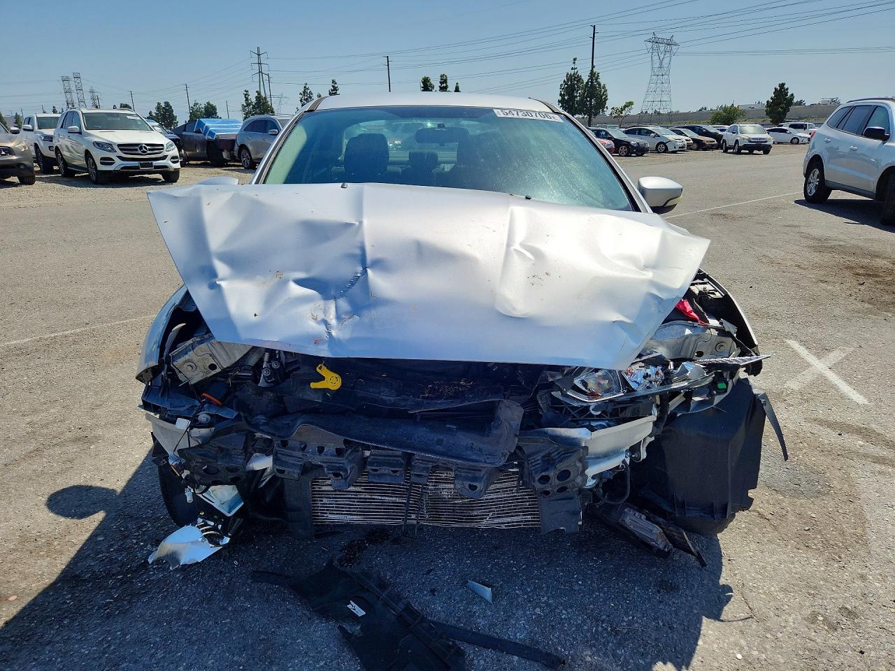 2016 Ford Focus Se Silver vin: 1FADP3F24GL263923