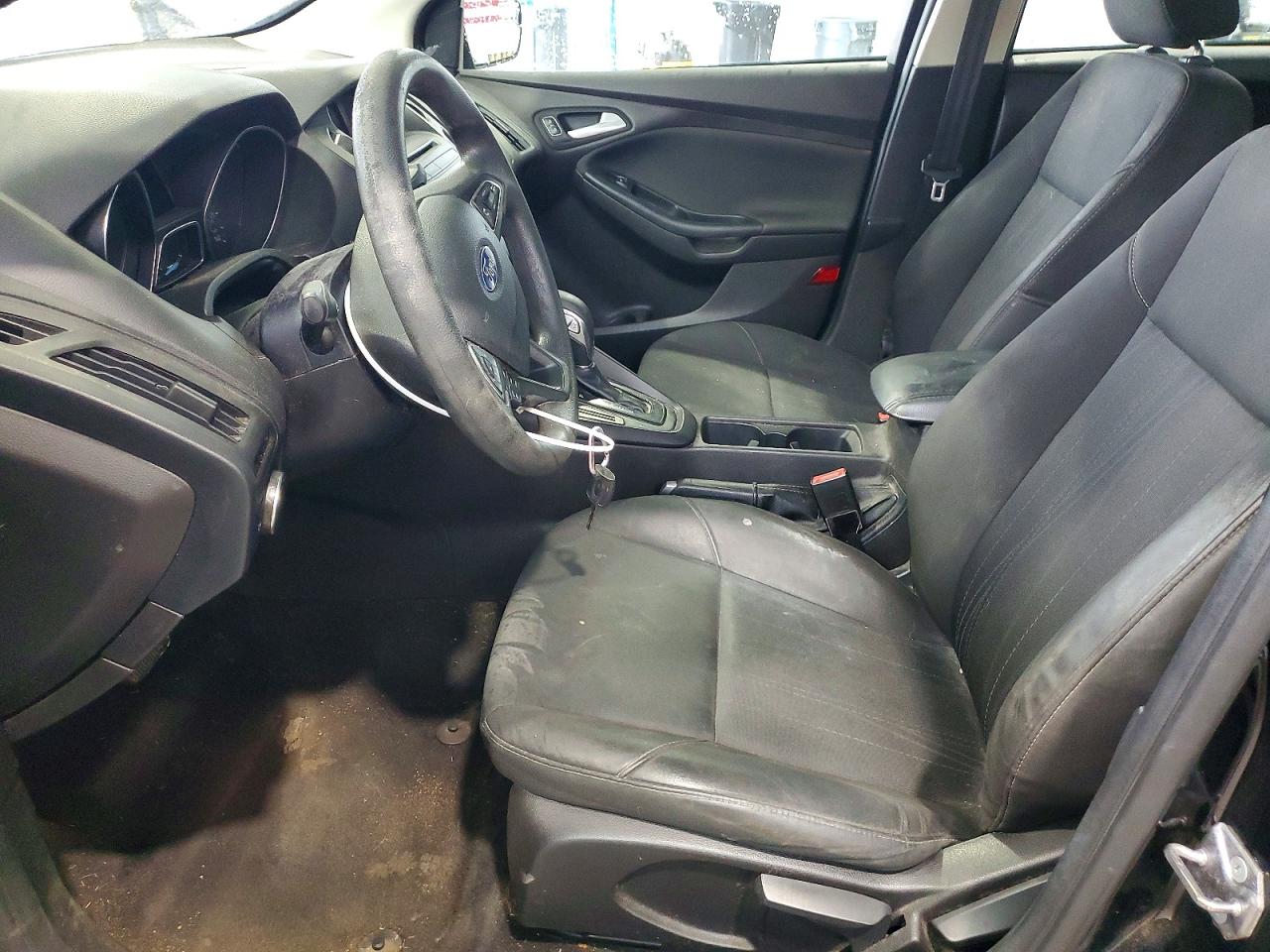 2017 Ford Focus Se Black vin: 1FADP3F24HL252521
