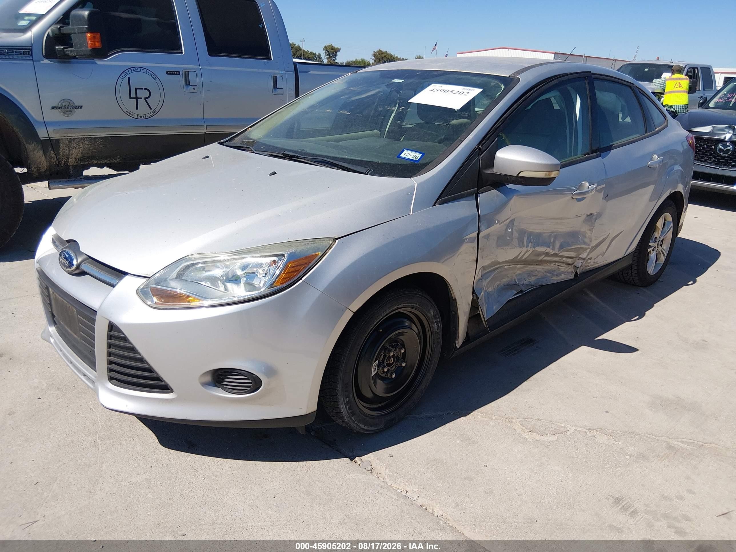 2013 Ford Focus Se Gray vin: 1FADP3F25DL138098