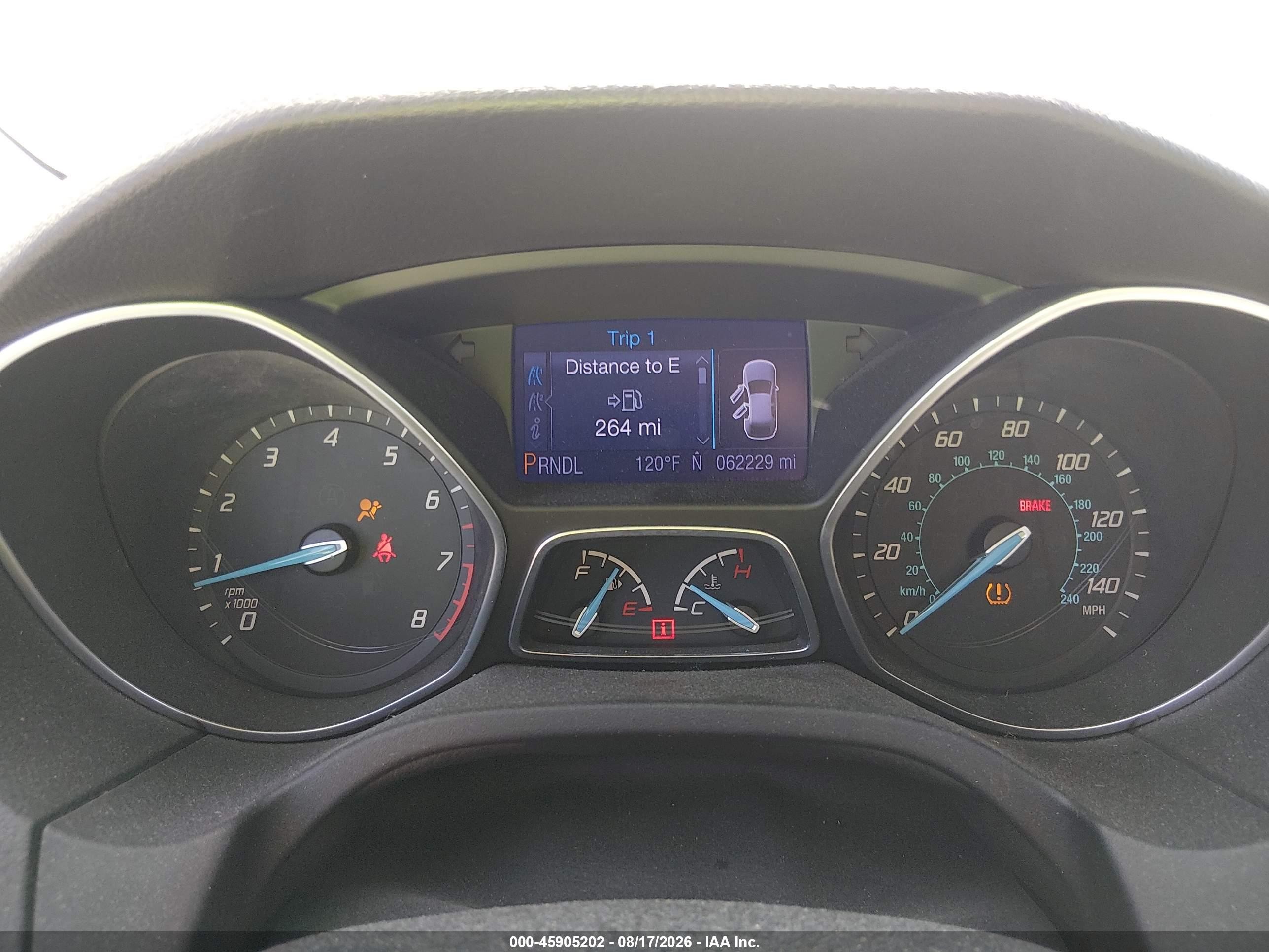 2013 Ford Focus Se Gray vin: 1FADP3F25DL138098