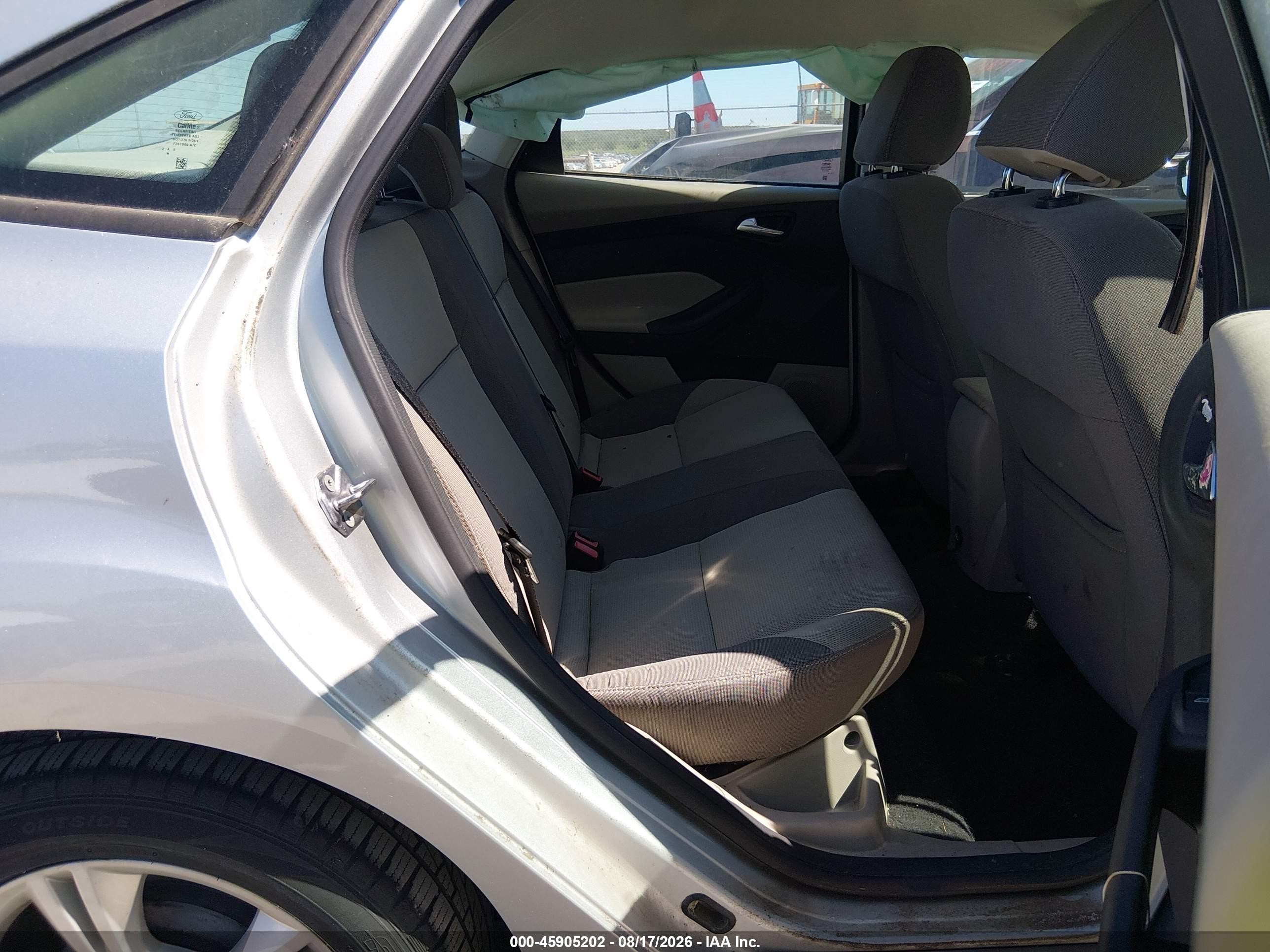 2013 Ford Focus Se Gray vin: 1FADP3F25DL138098